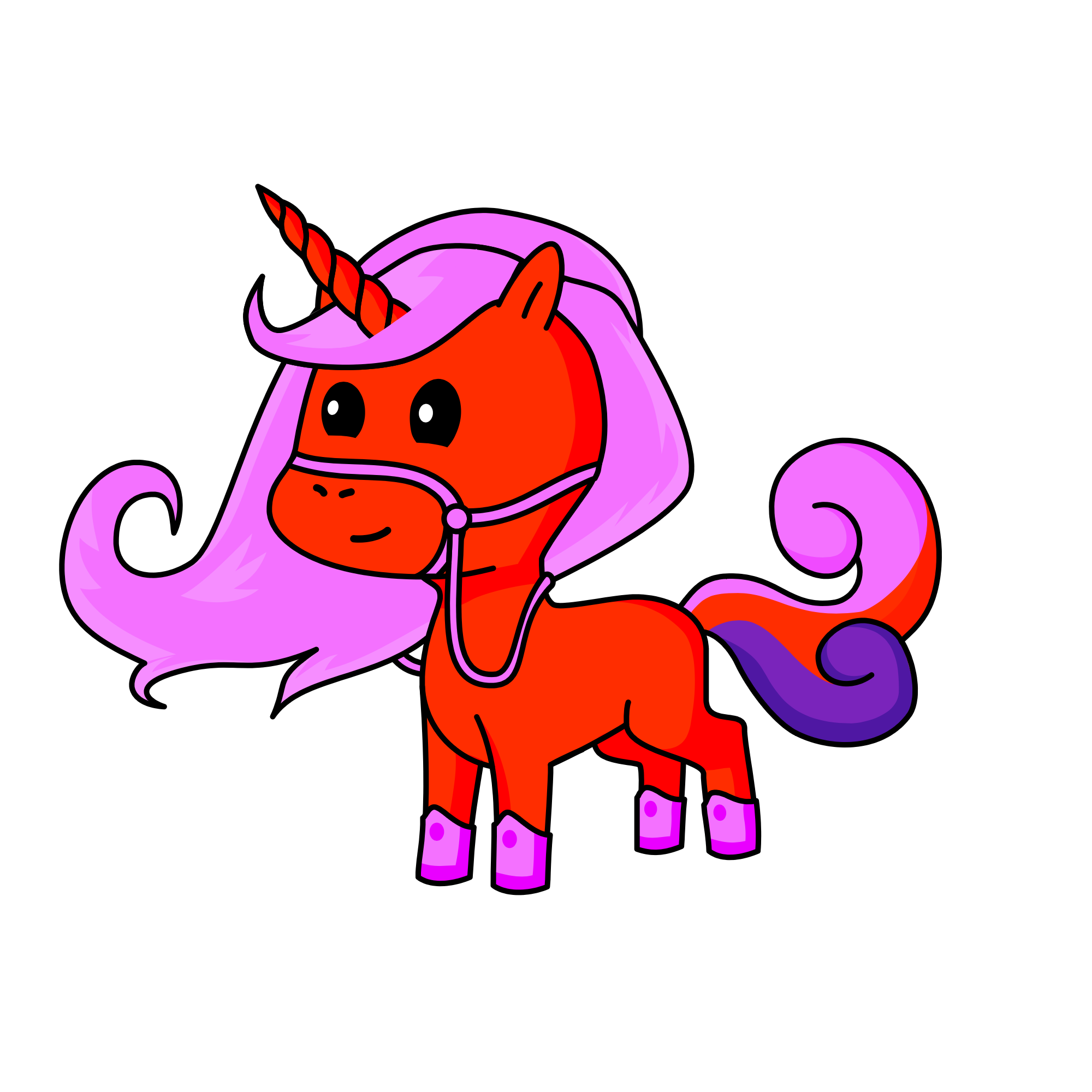 Love you, the unicorn
