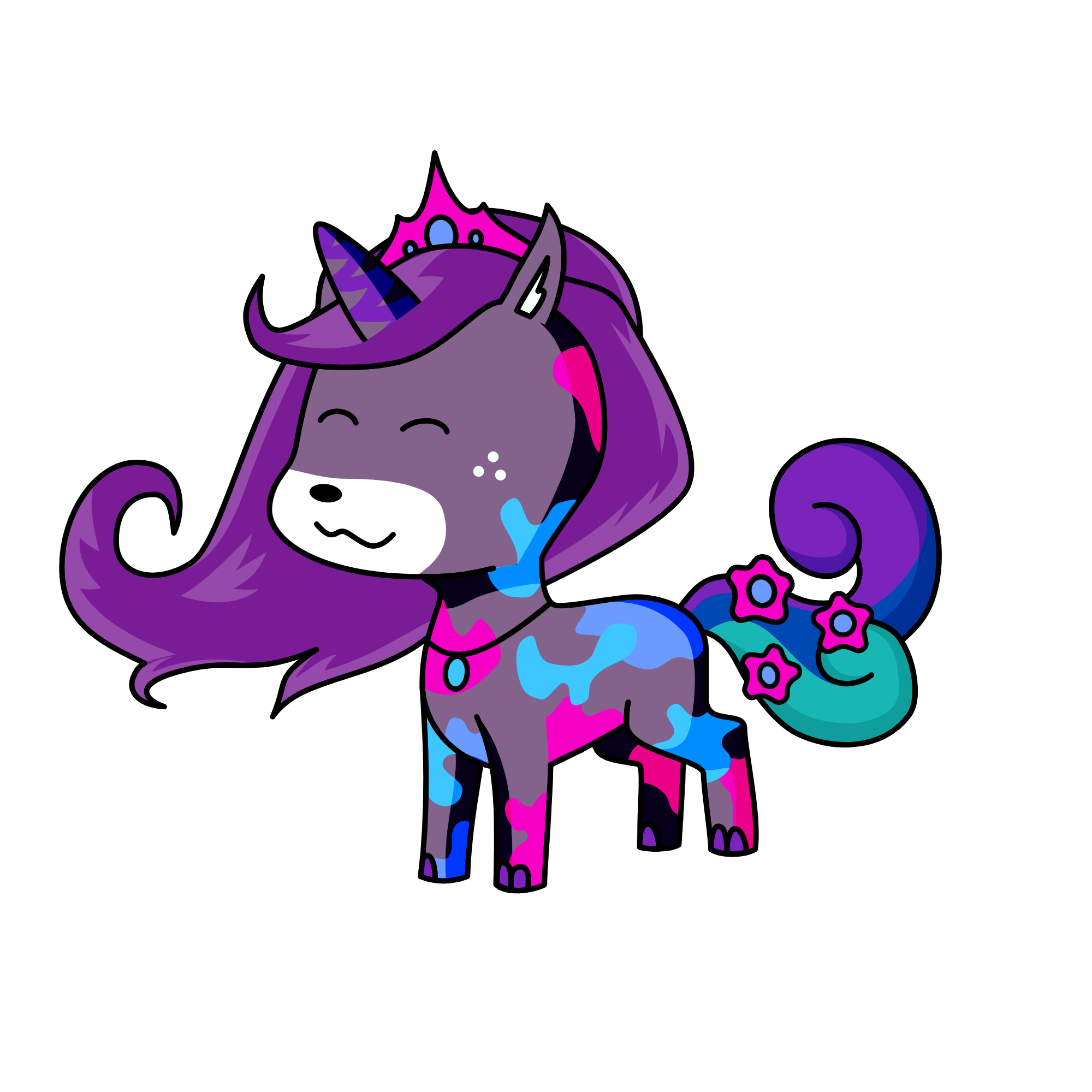 Galaxy, the unicorn
