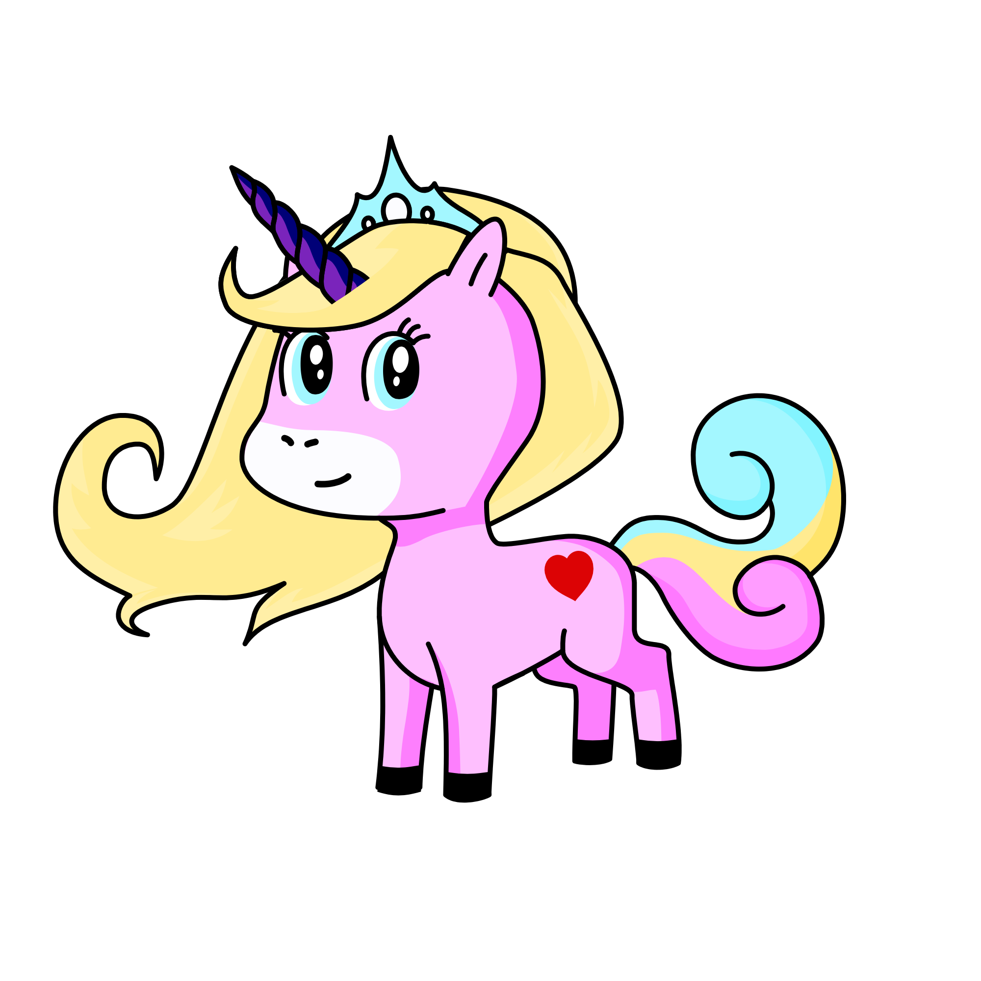 Mavis, the unicorn