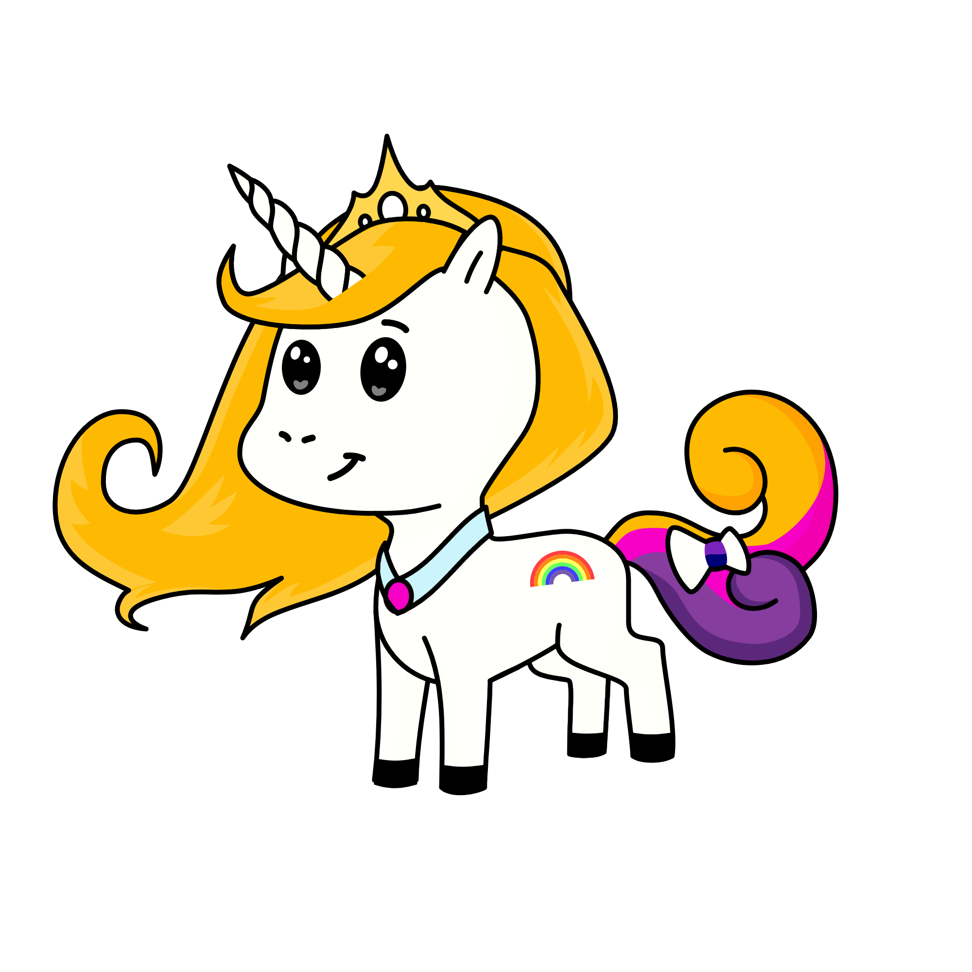 Queen Sky Shine, the unicorn
