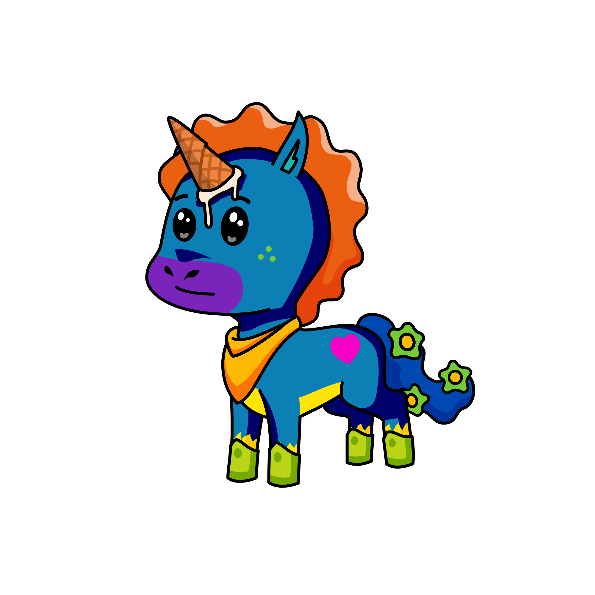Mila, the unicorn