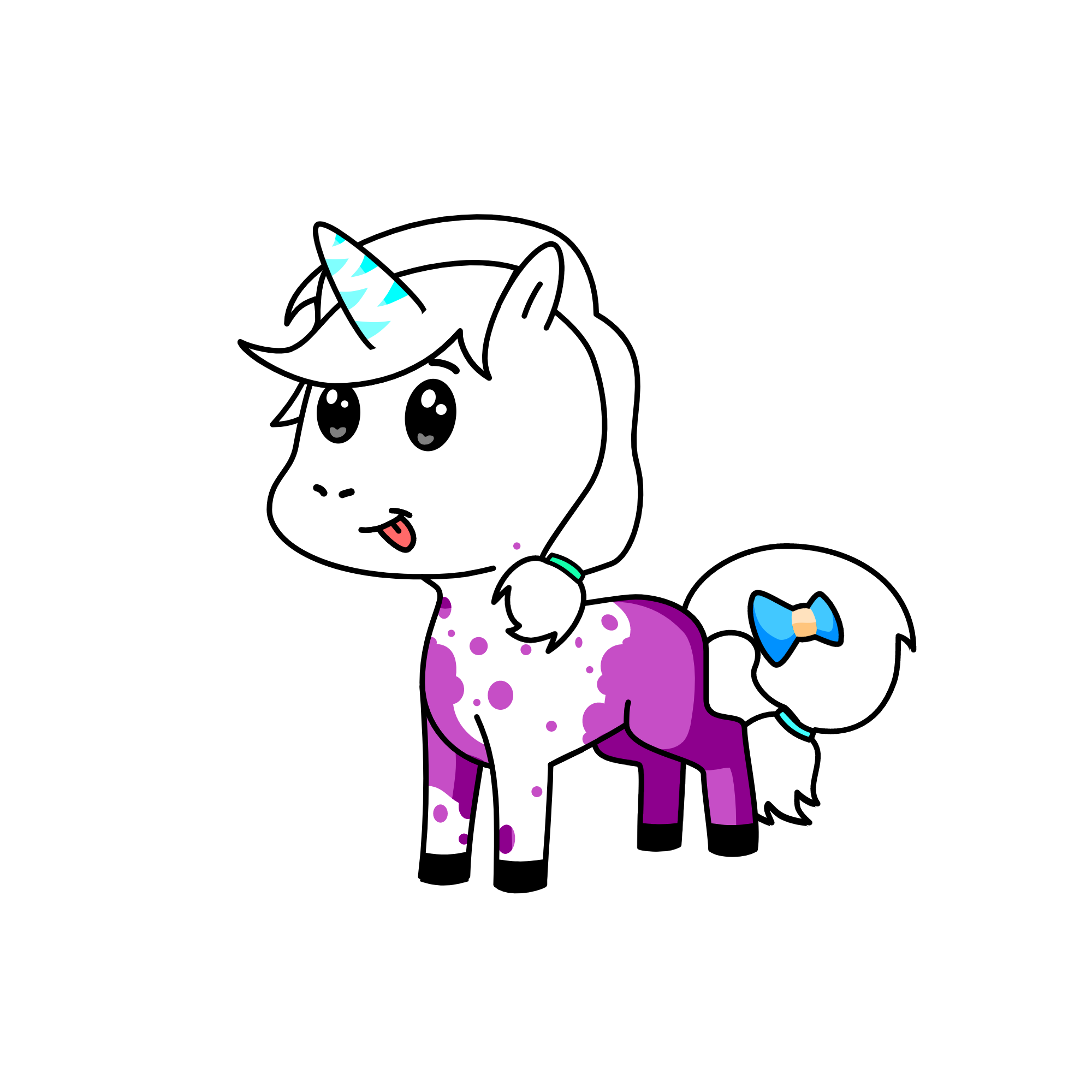 snow, the unicorn