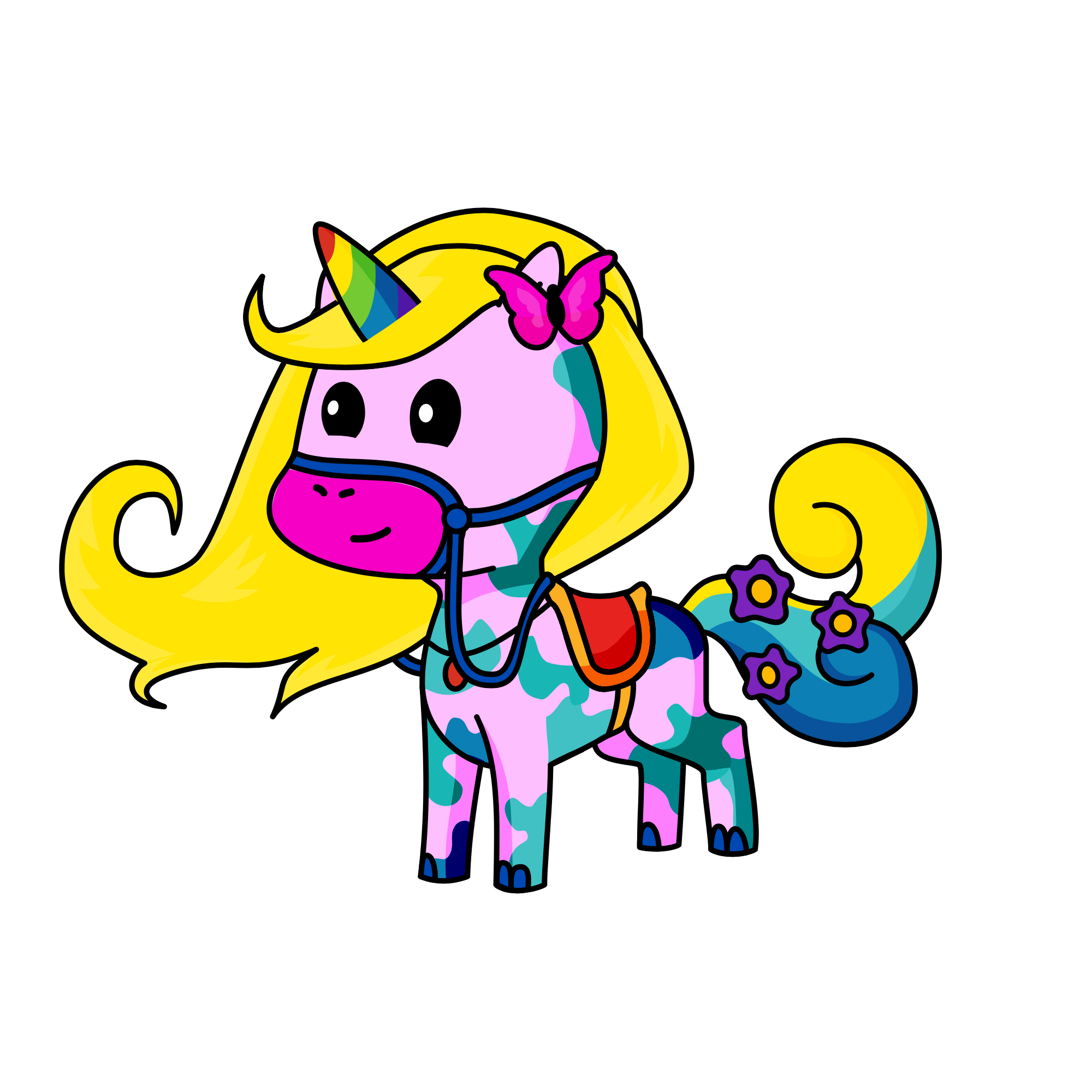 Esmerelda, the unicorn