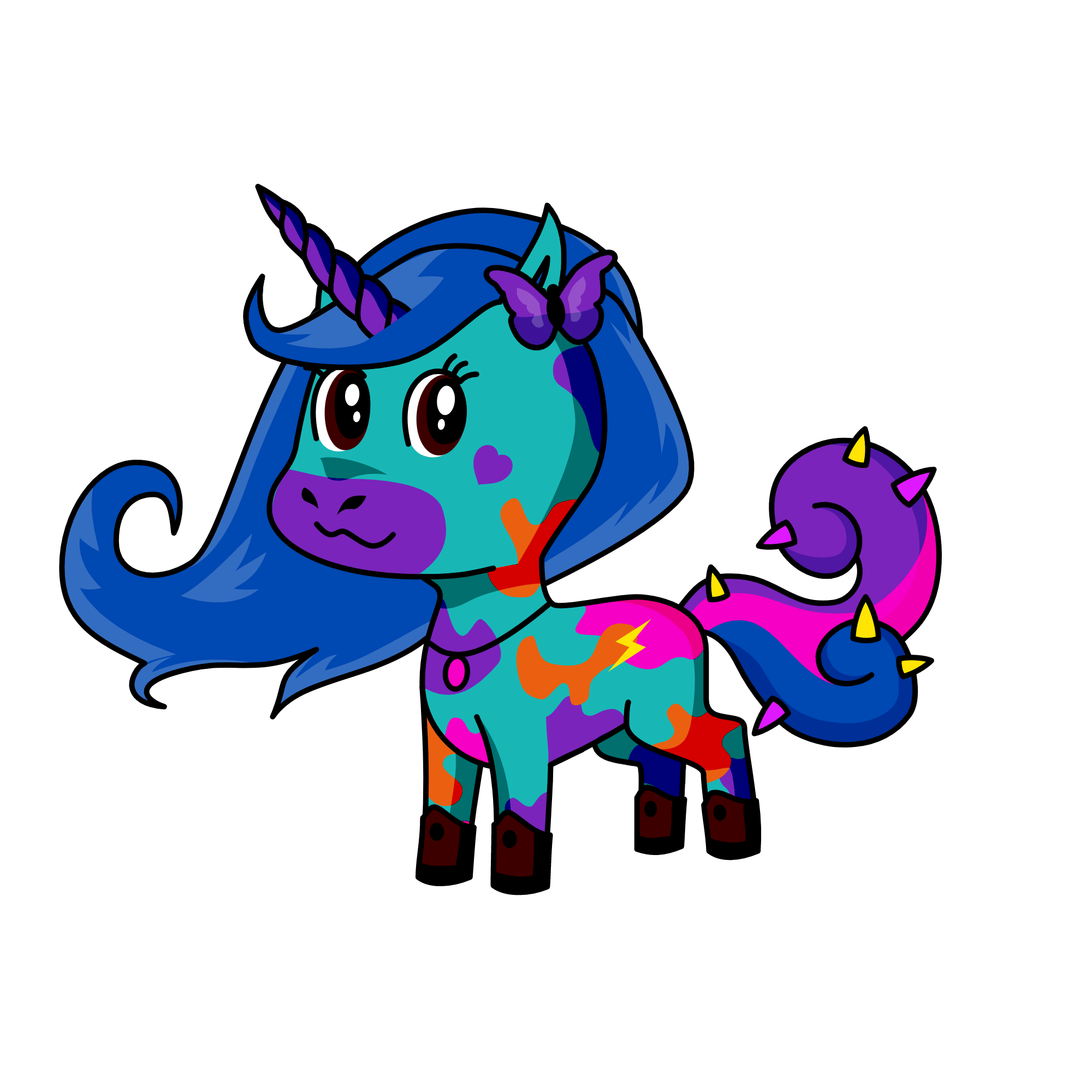 Malu ;3, the unicorn