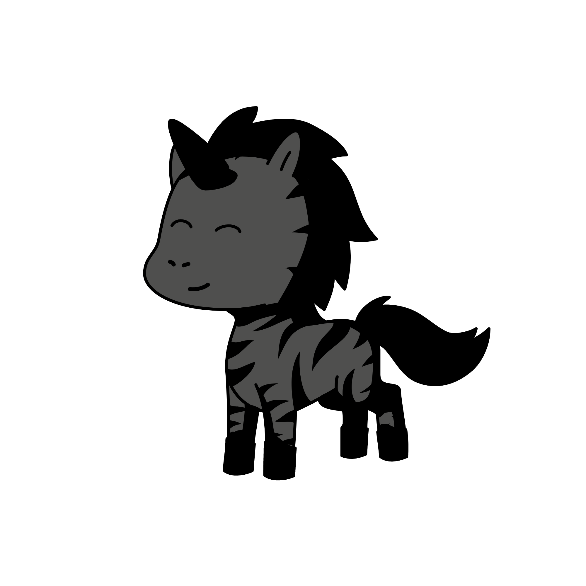 Moonlight, the unicorn