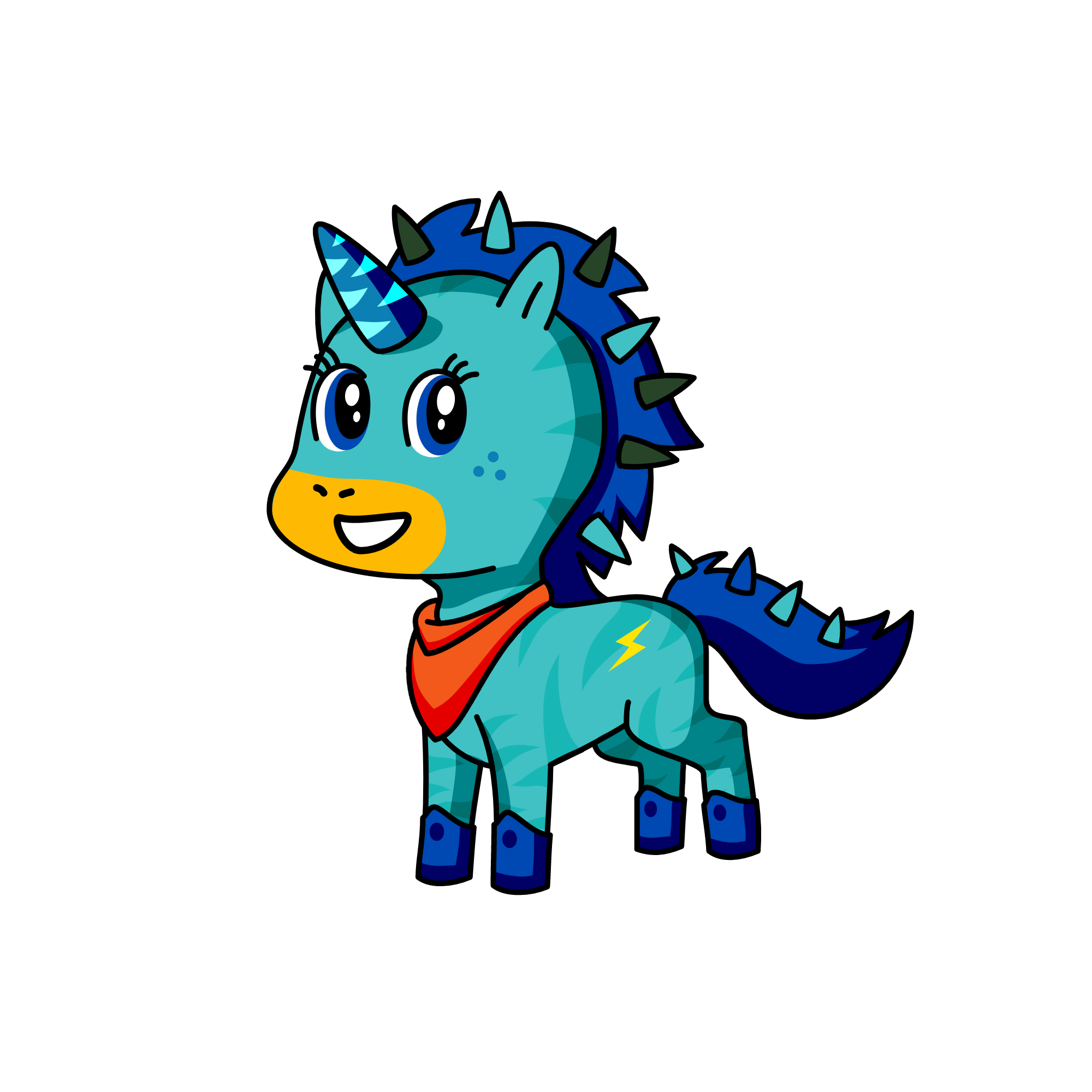 martini, the unicorn