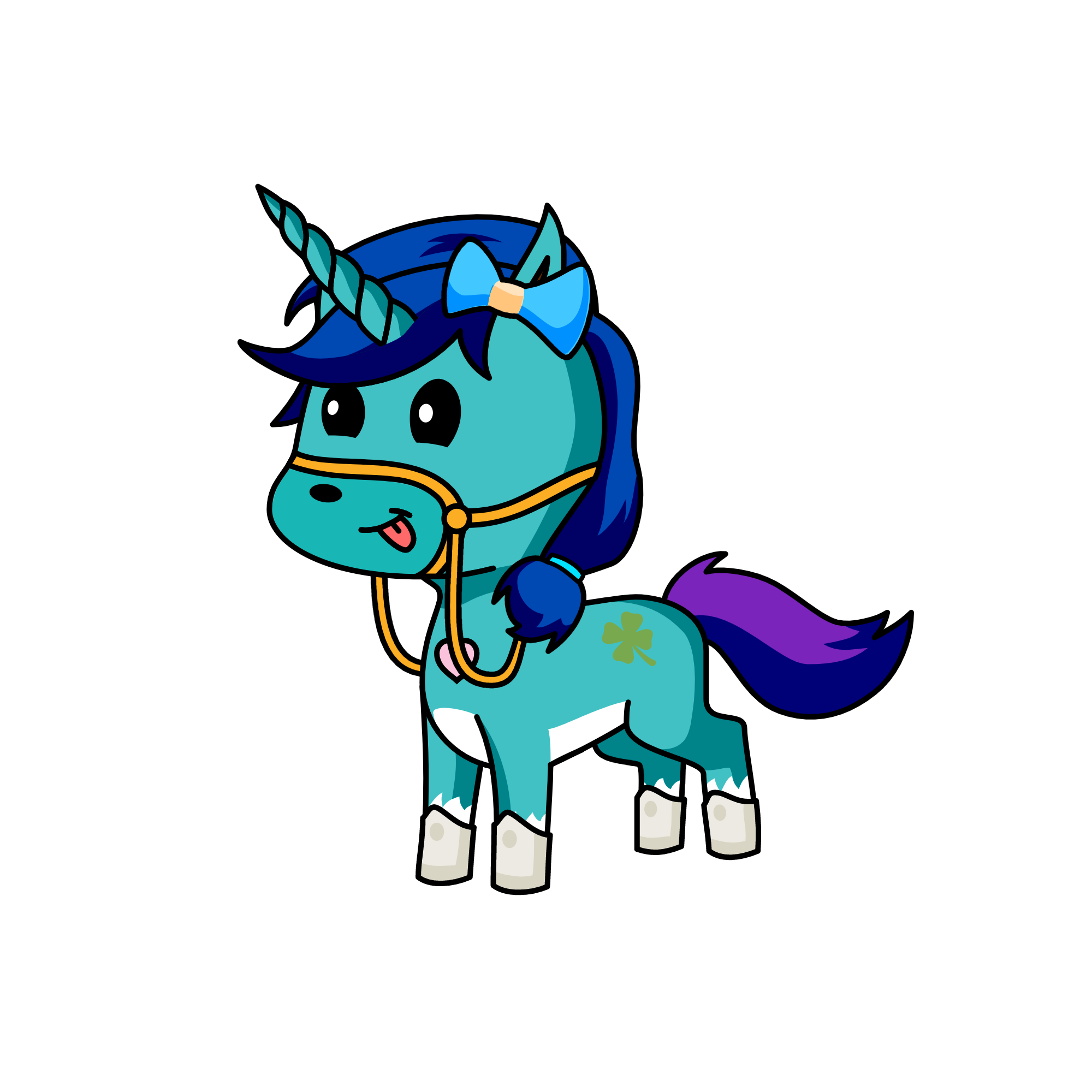 Lucky, the unicorn