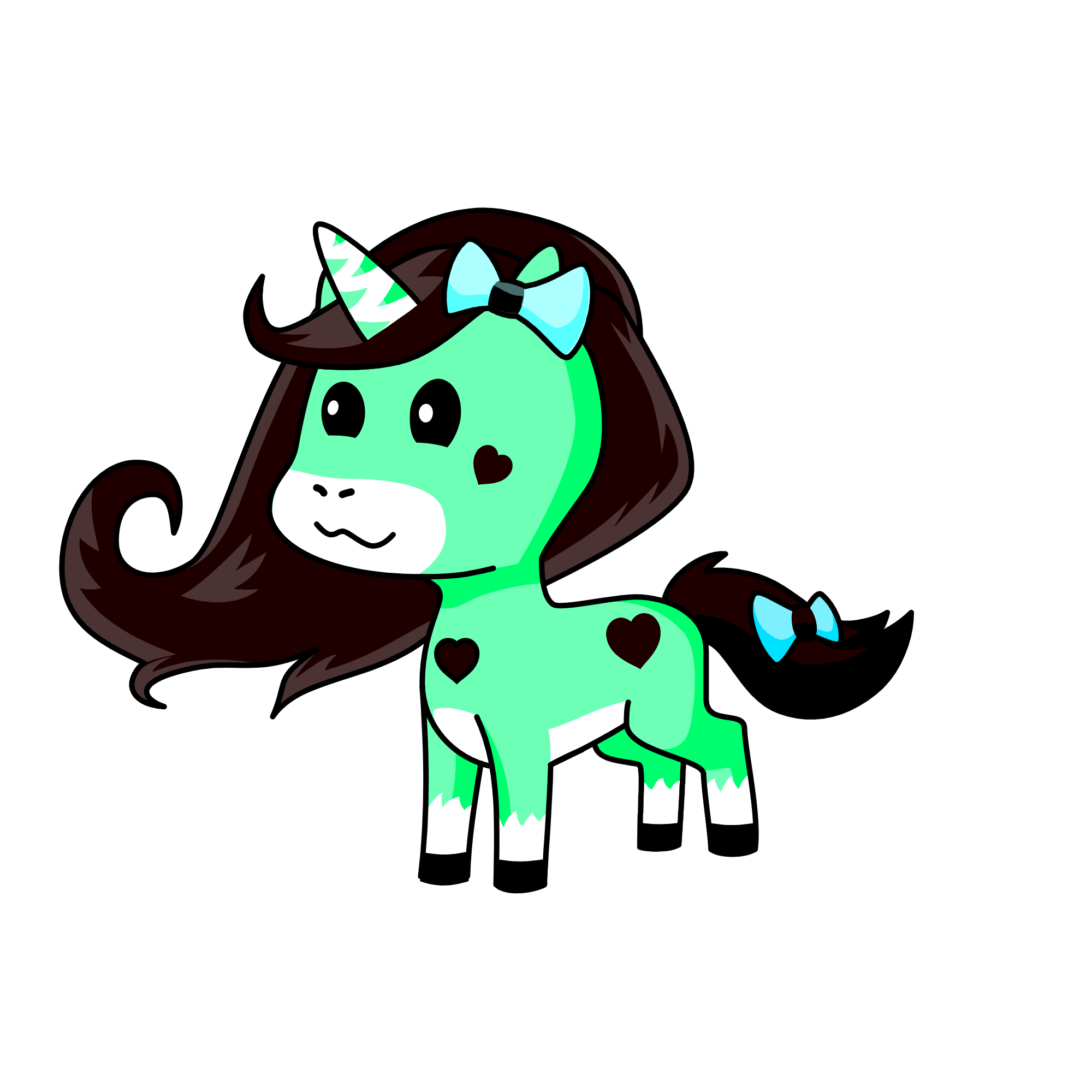 mint chip, the unicorn