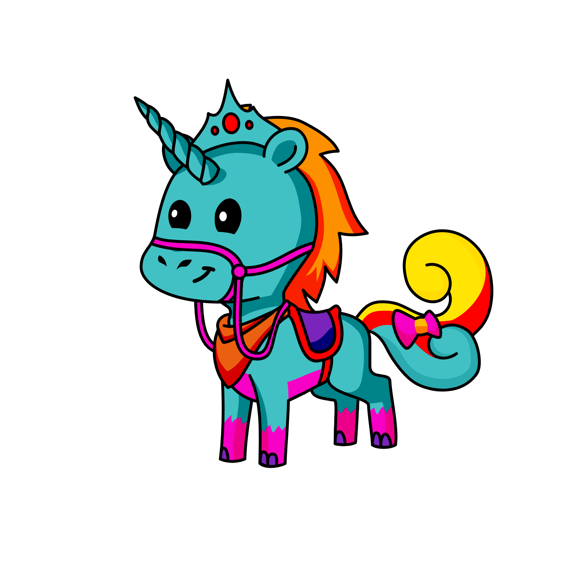 cool, the unicorn