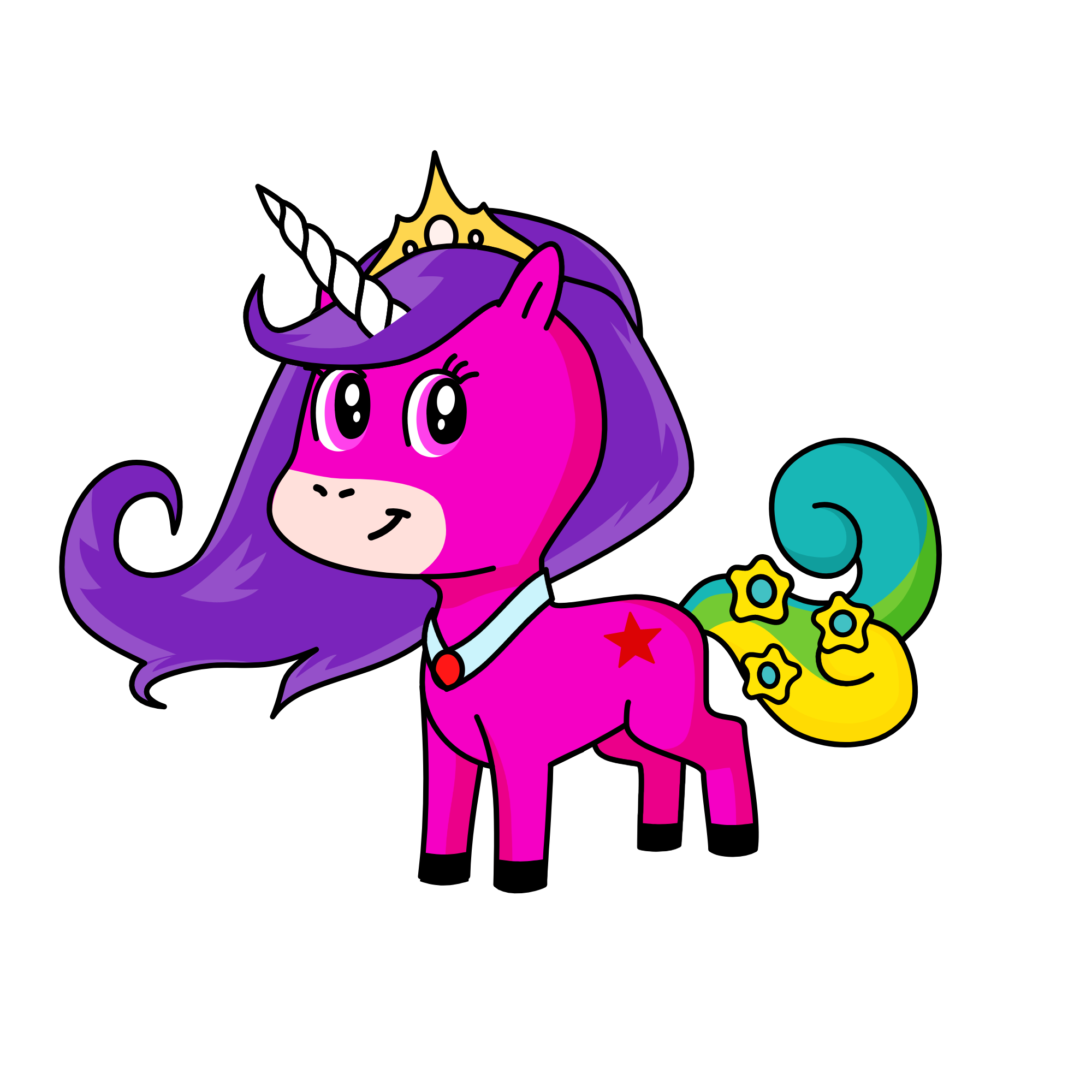 moon, the unicorn
