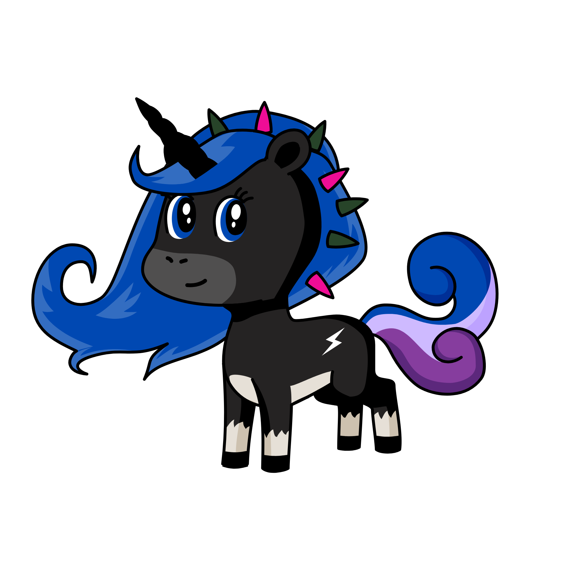 Lila, the unicorn