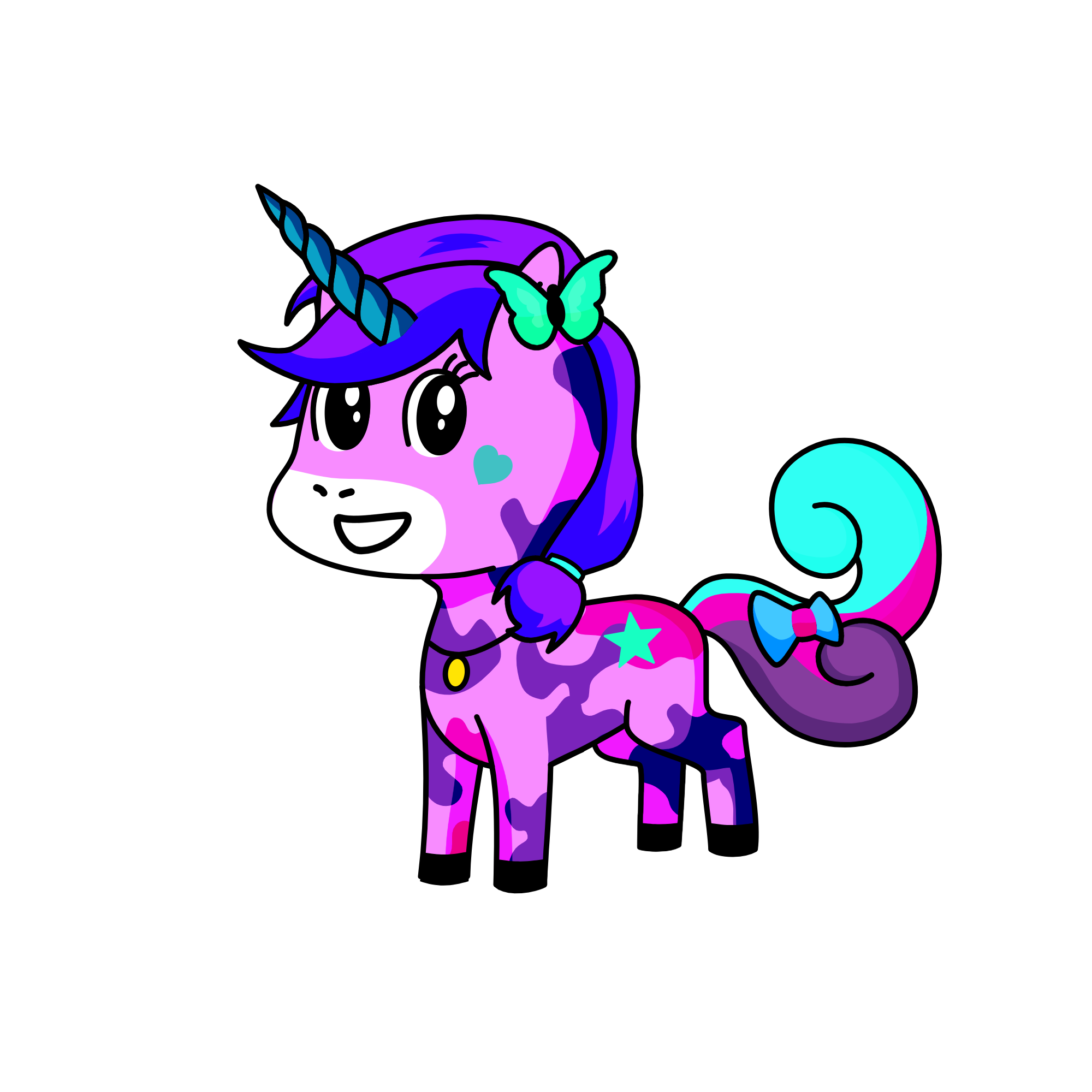 Emily, the unicorn