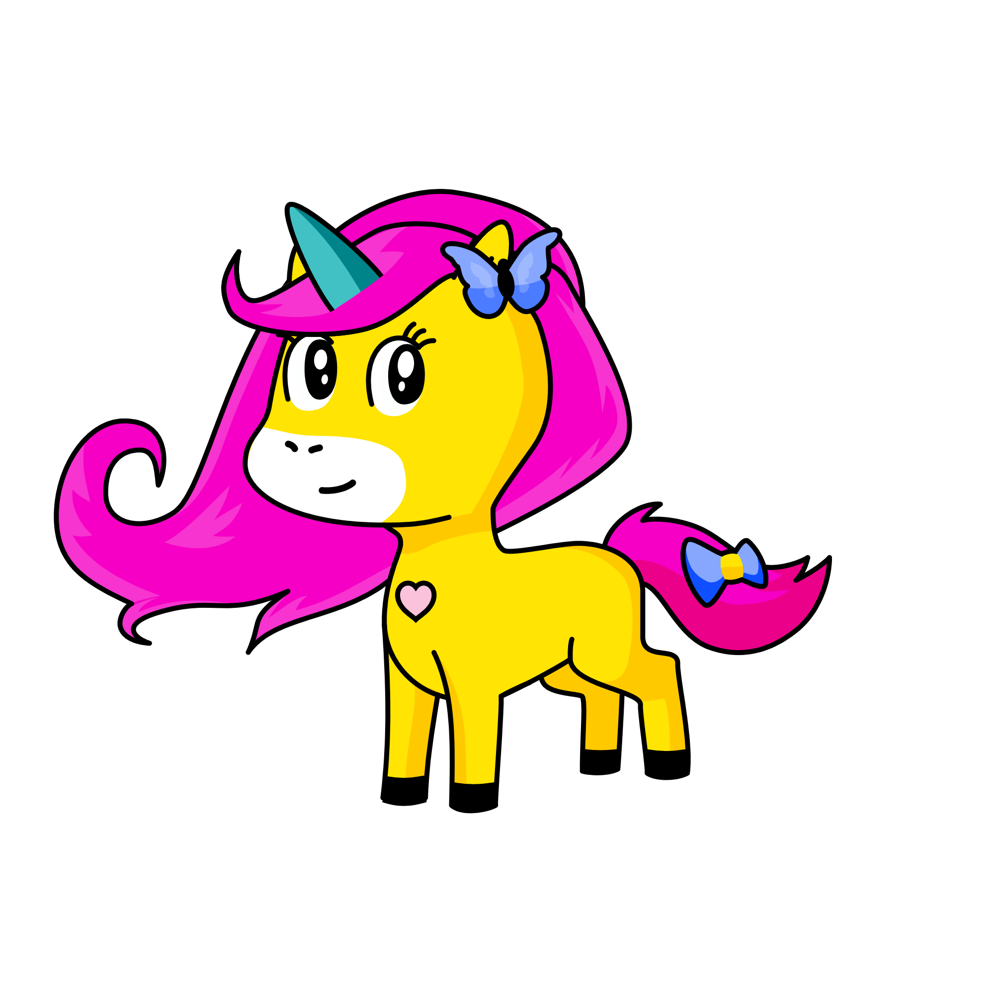 Clair, the unicorn