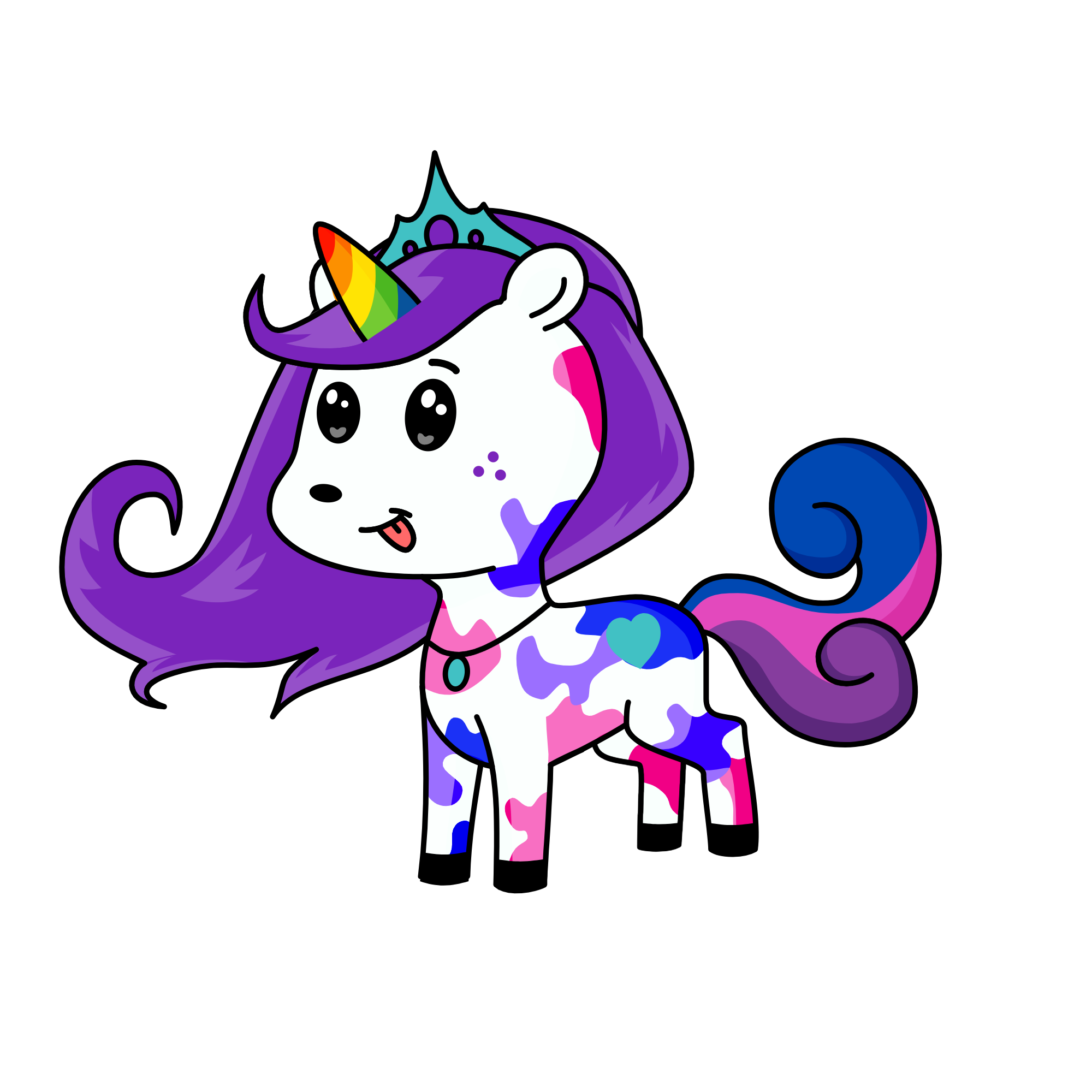 Cutie, the unicorn