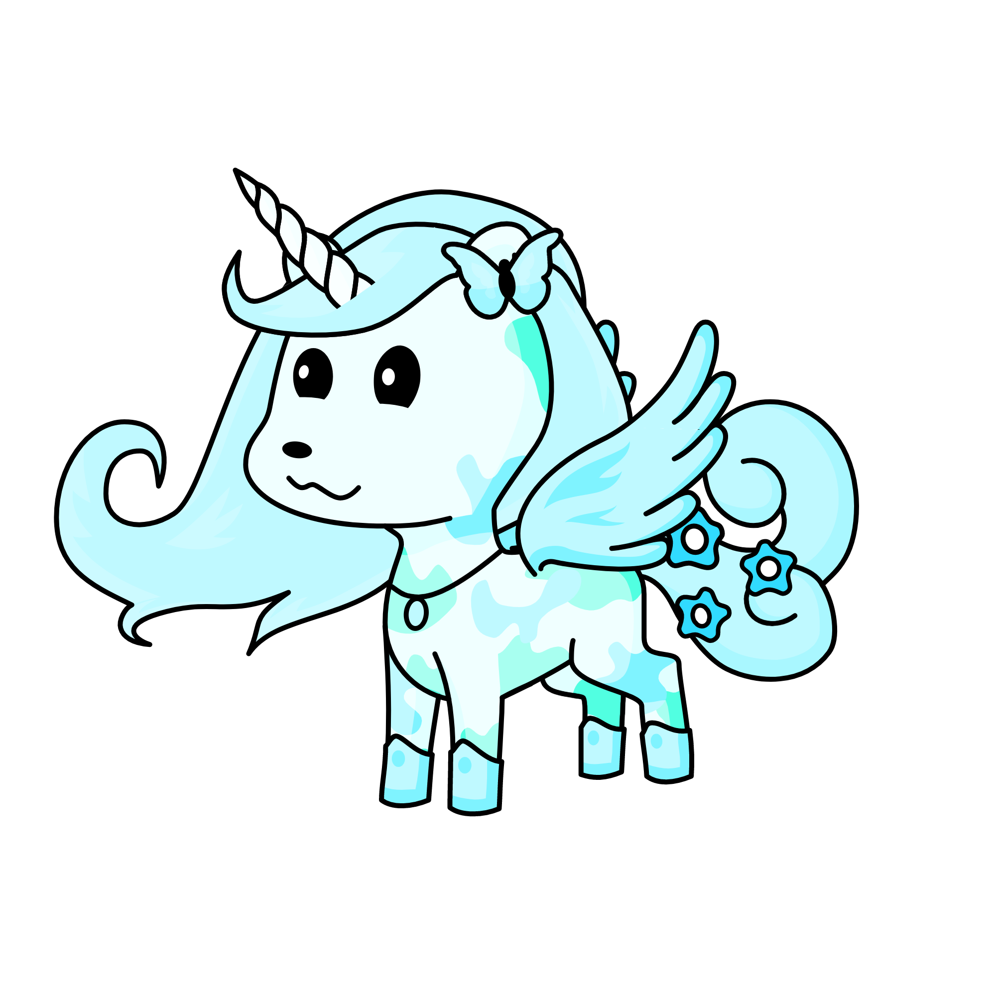 cutie, the unicorn