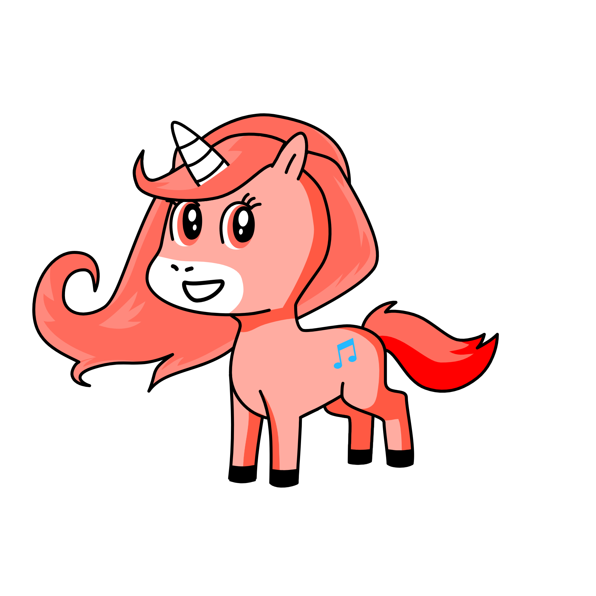 pincyiepie, the unicorn