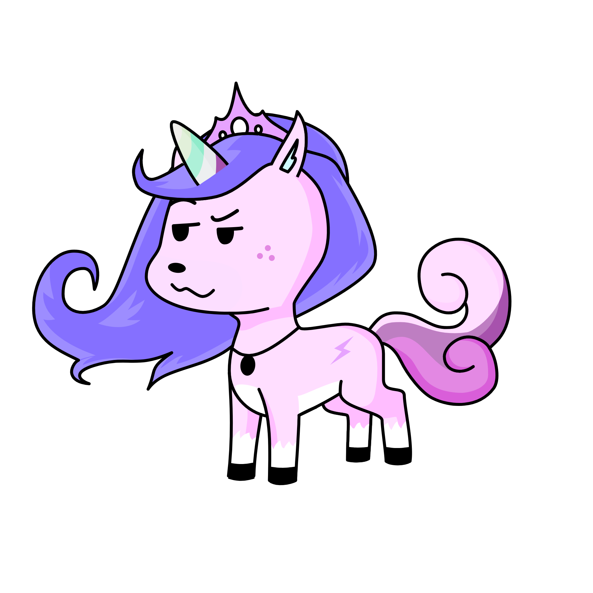 Enchantress, the unicorn