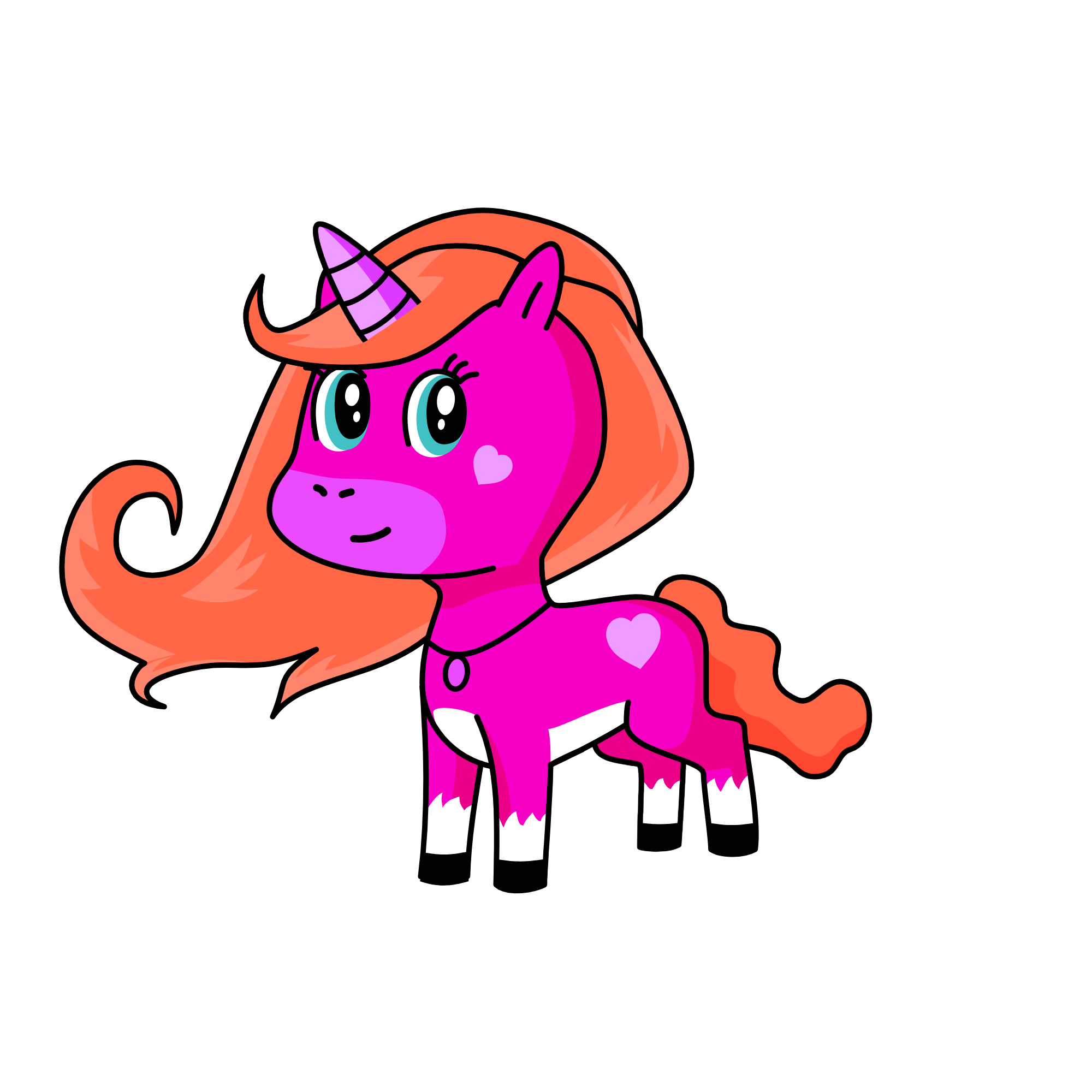 Esthella, the unicorn