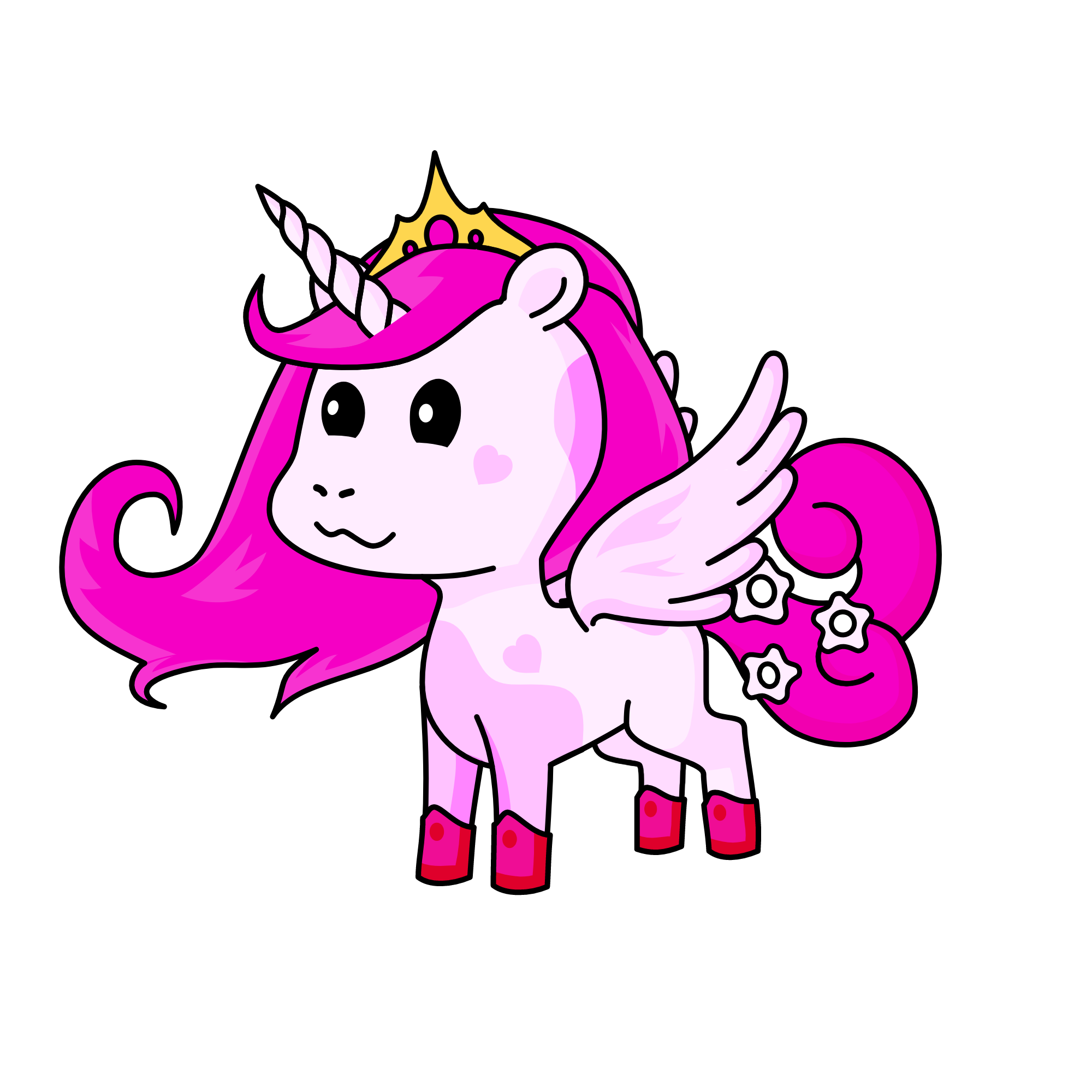 pinky, the unicorn