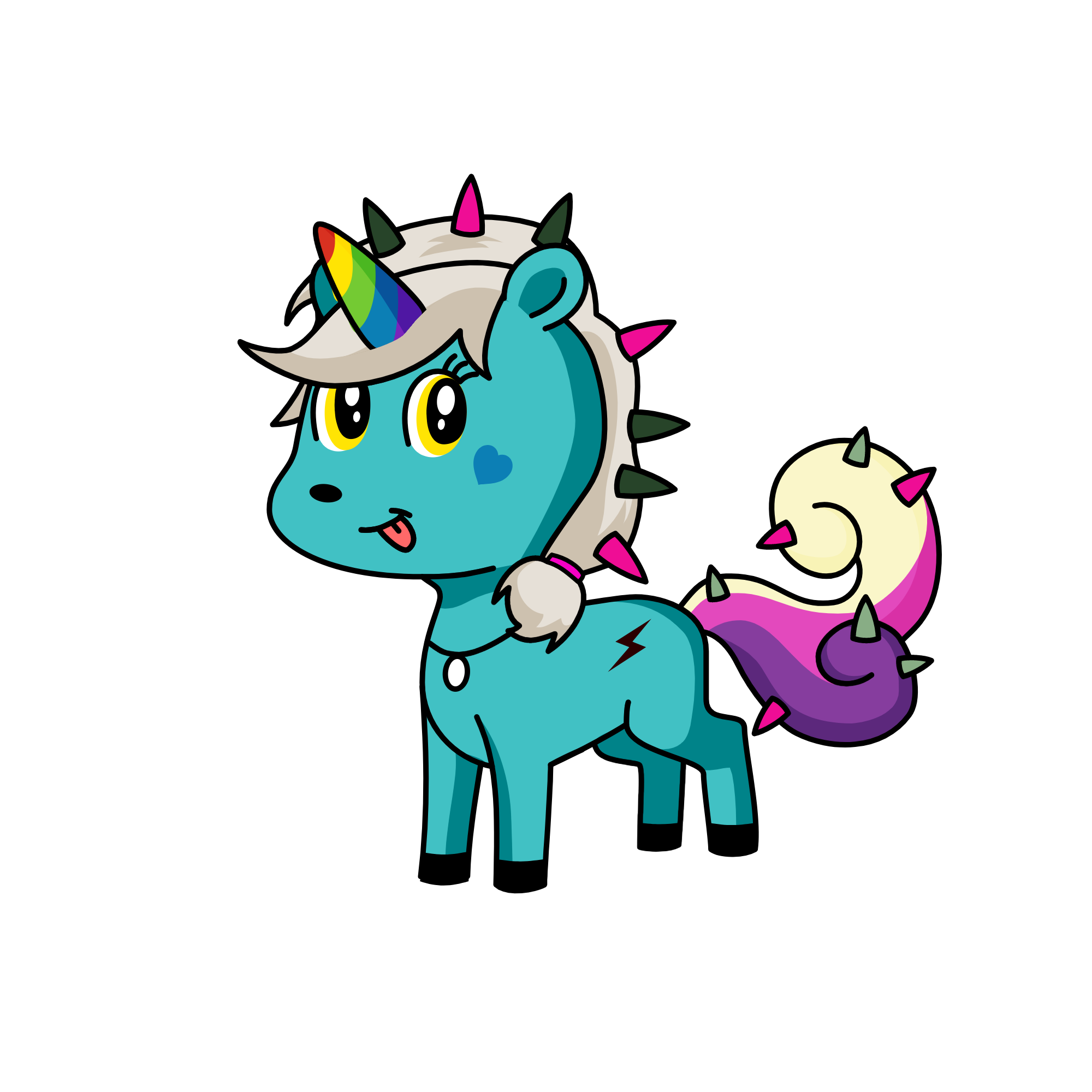 blaze, the unicorn