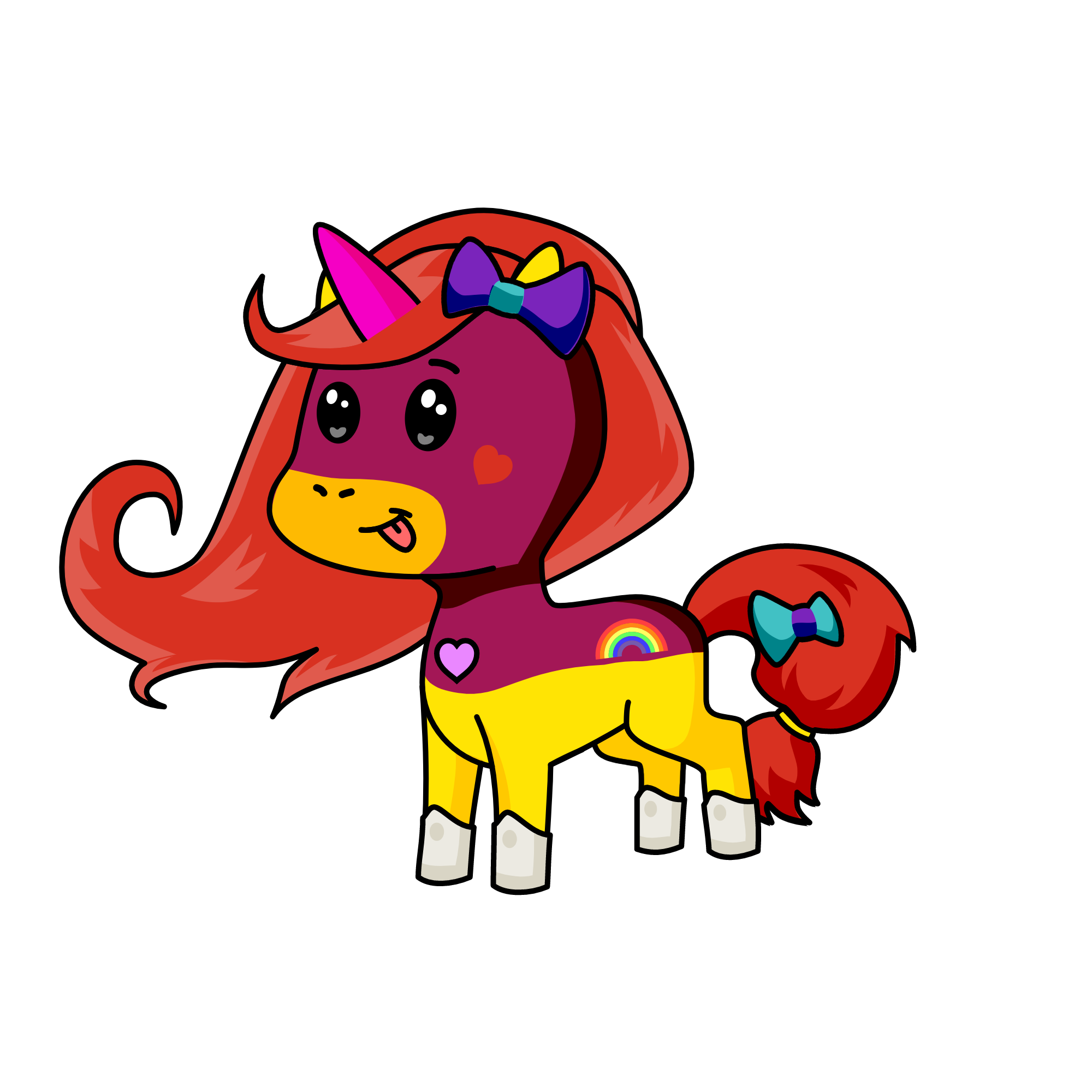 Emmely, the unicorn