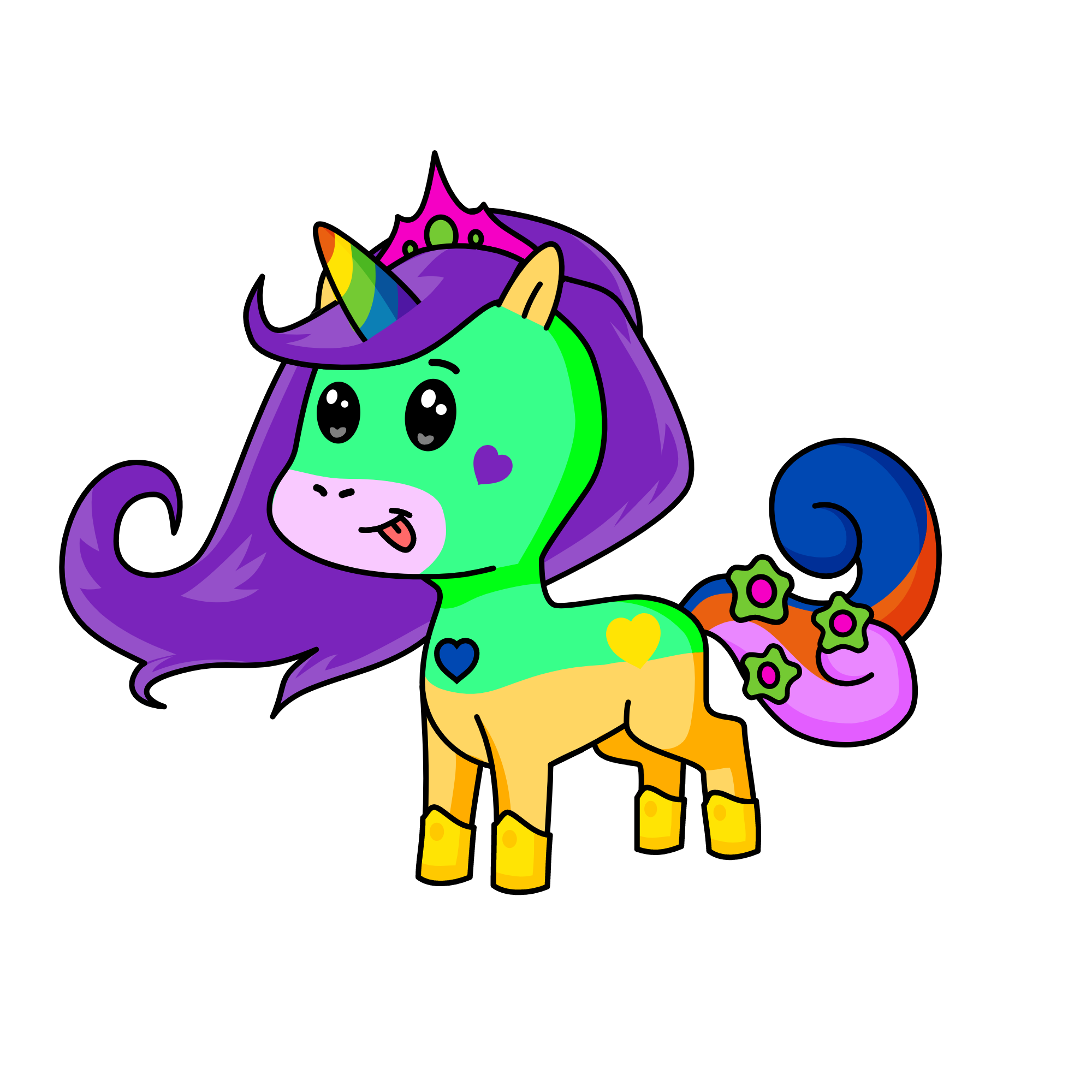 Lisa, the unicorn