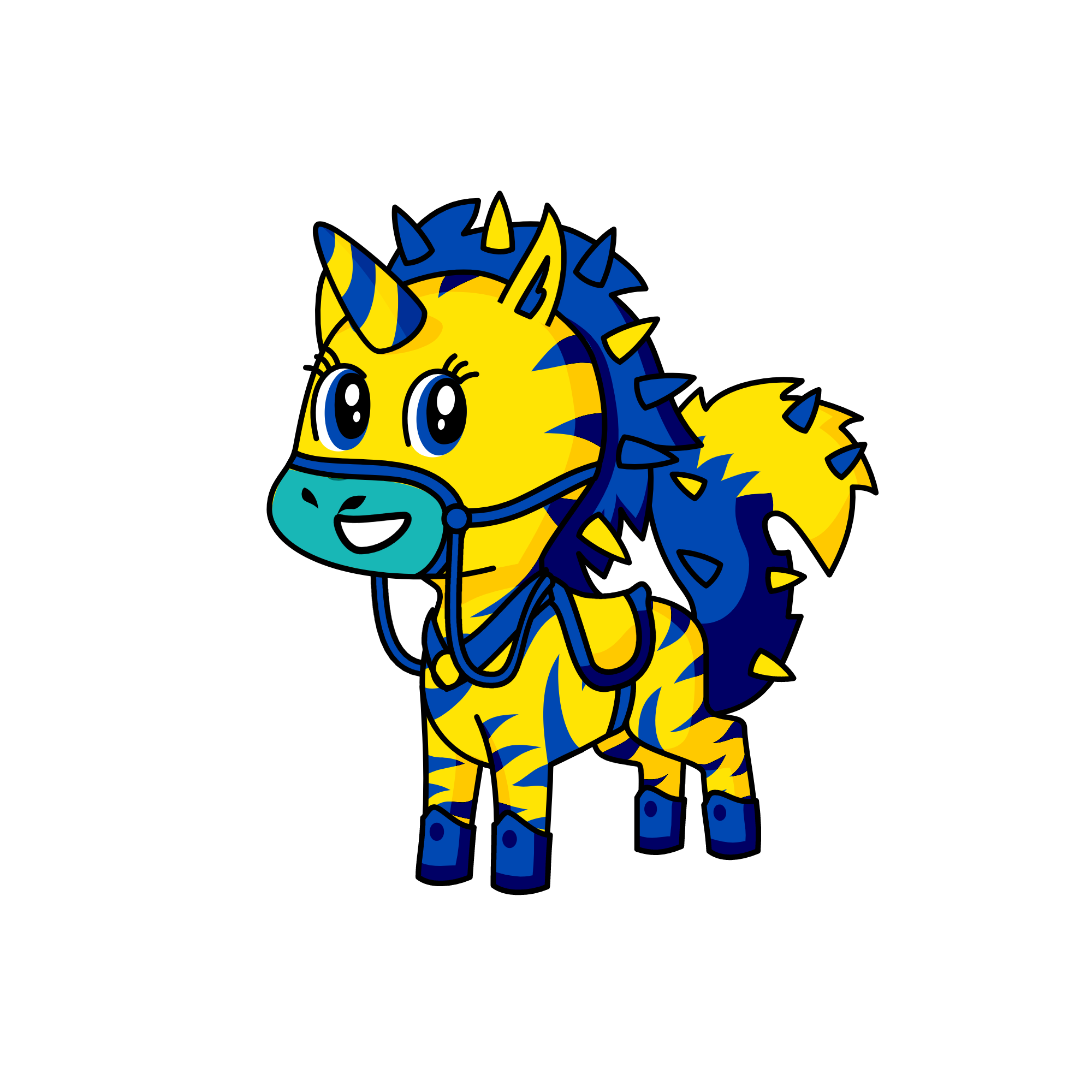 Netinho, the unicorn