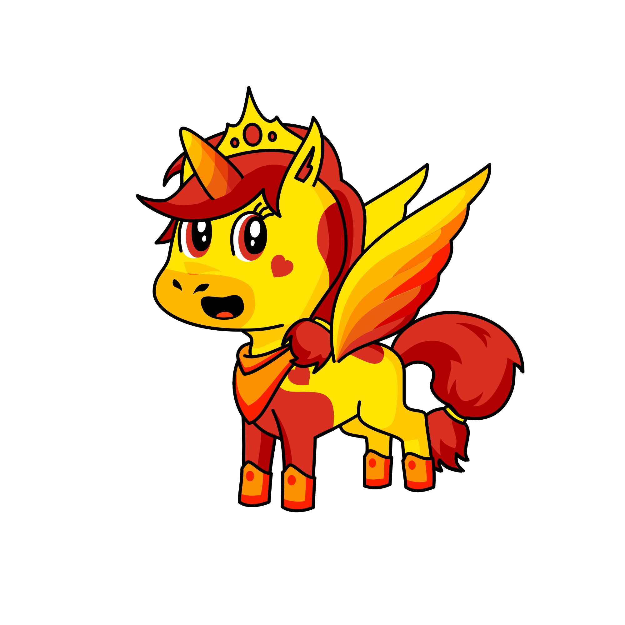 Rainha da Areia , the unicorn