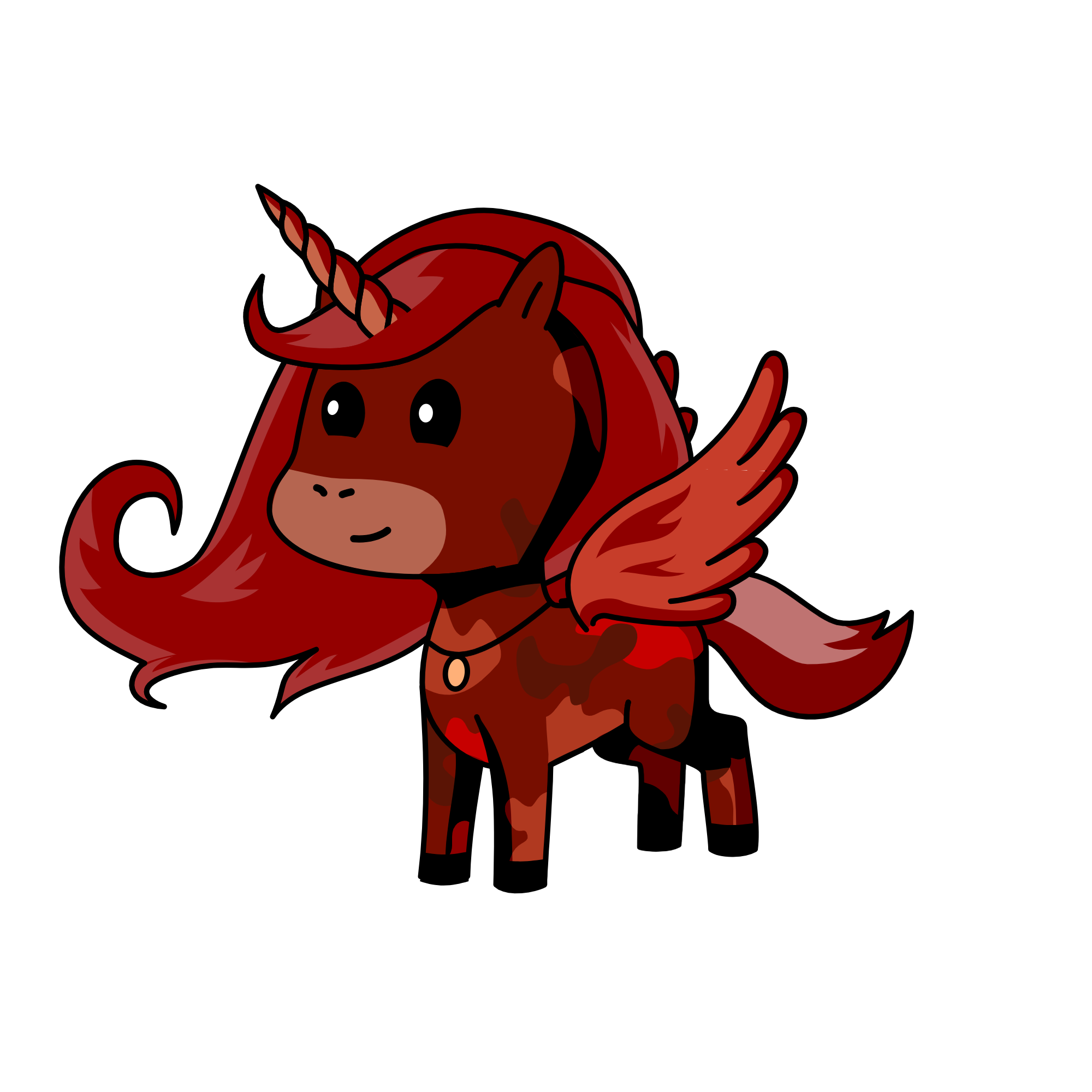 Velvet, the unicorn