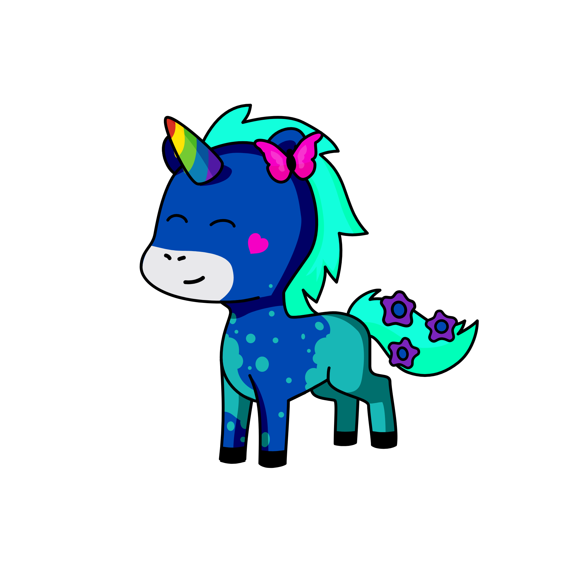 Mom, the unicorn