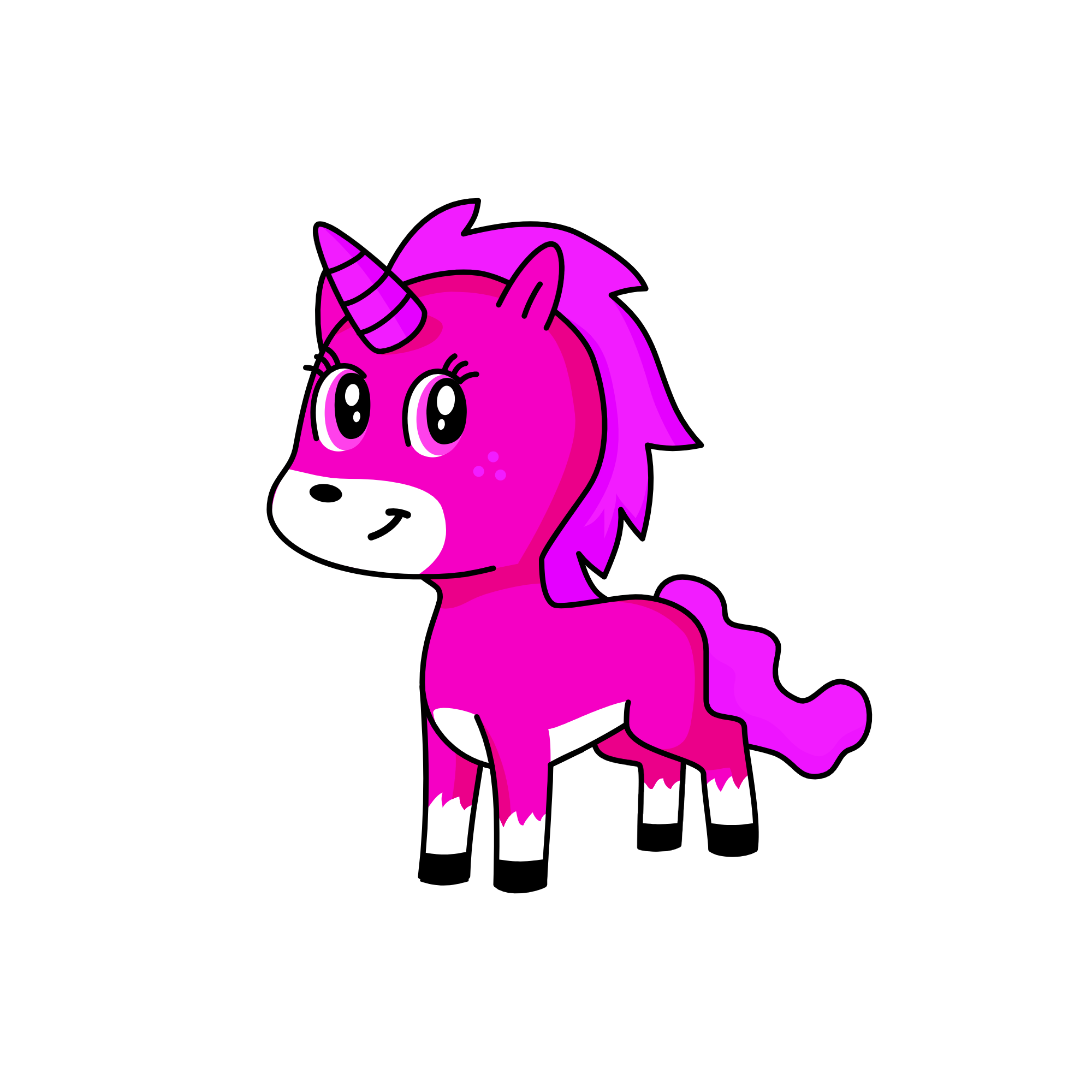 Queen isis, the unicorn