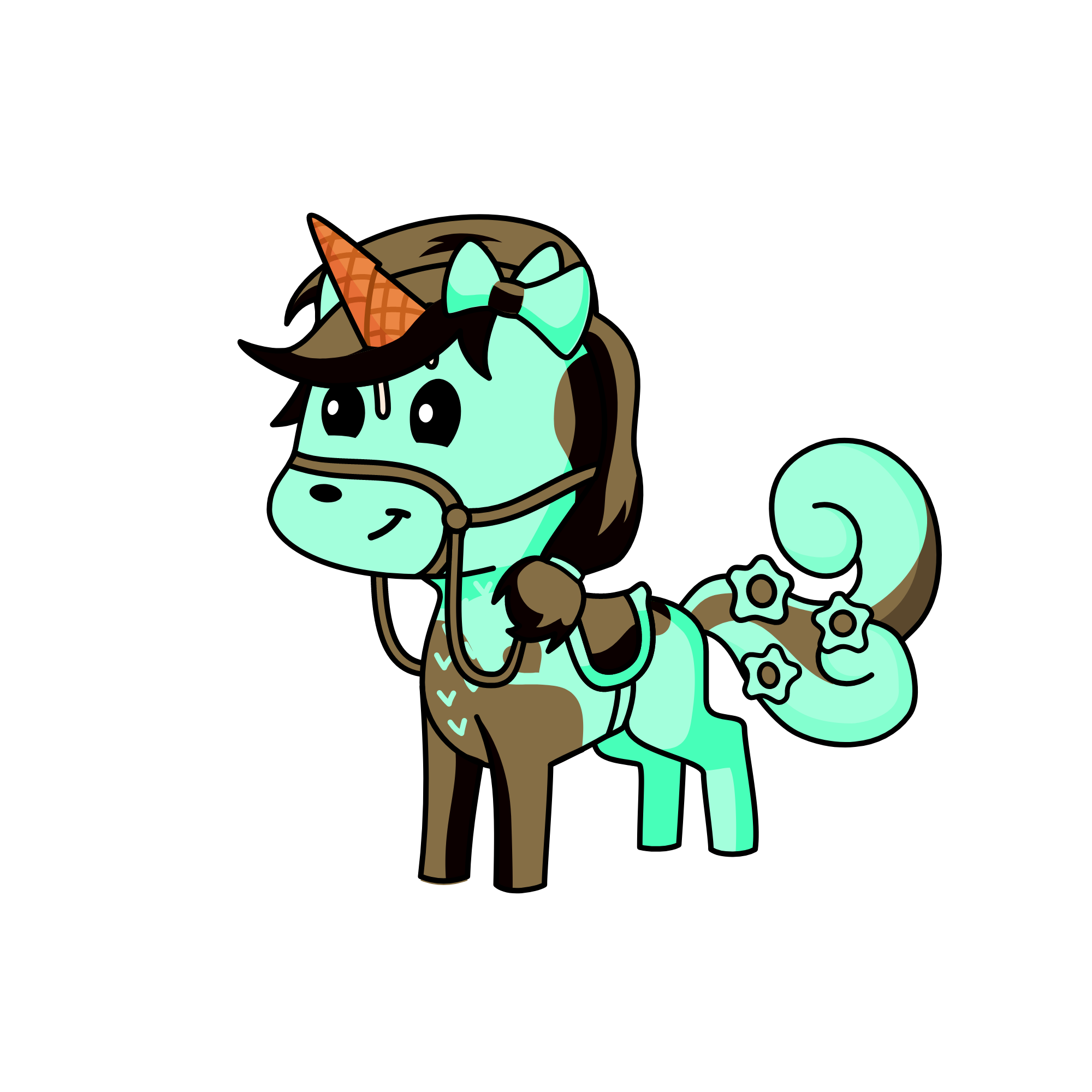 MintCocoChip, the unicorn