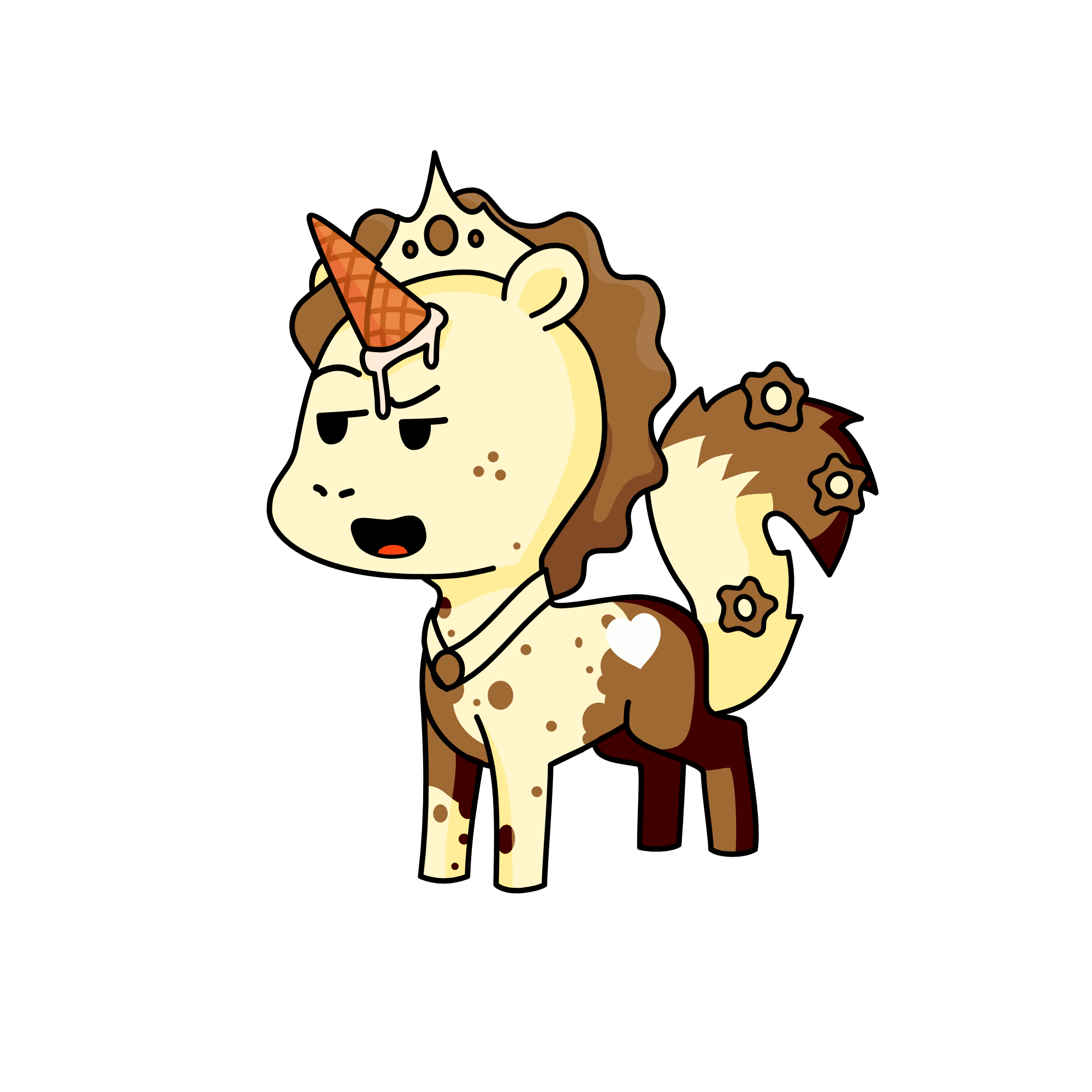 ChocChip, the unicorn