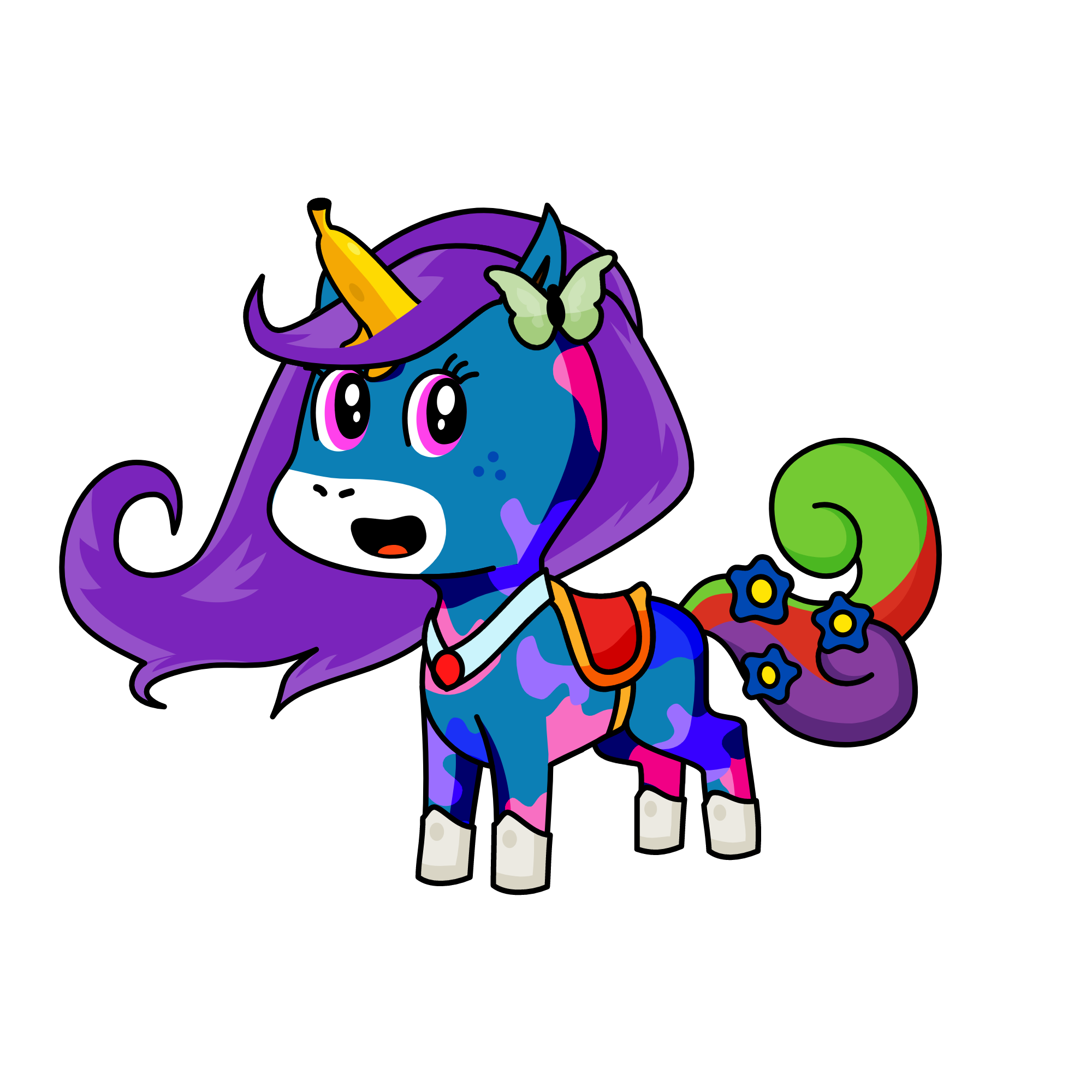Fissural, the unicorn
