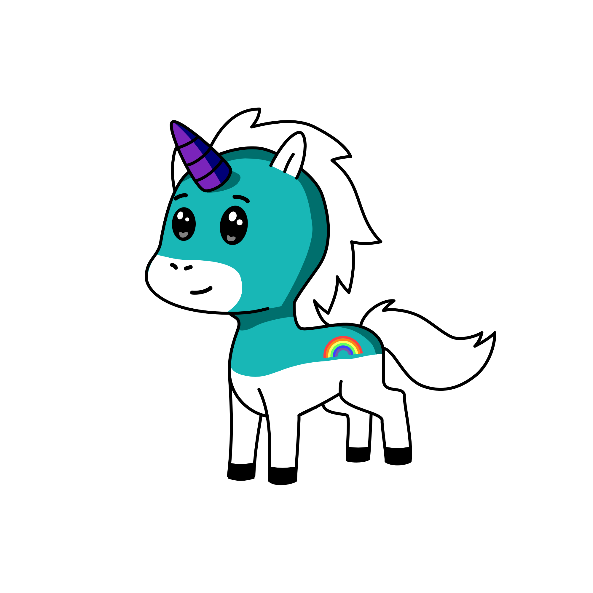 Poop, the unicorn