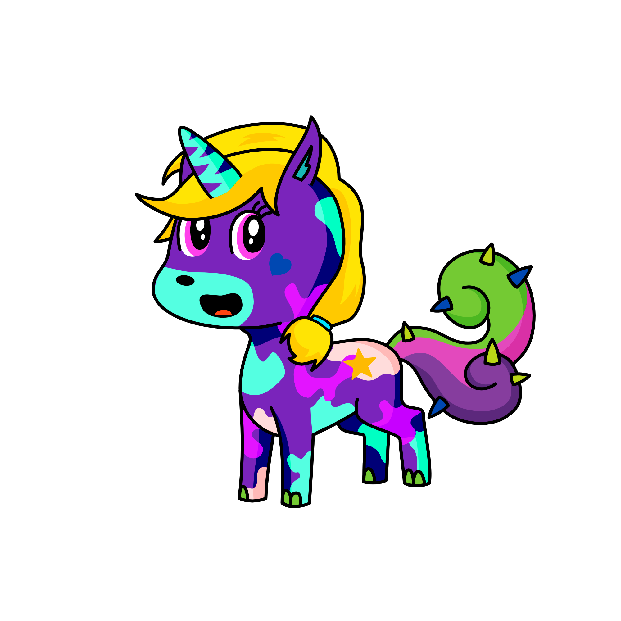 Peppy , the unicorn
