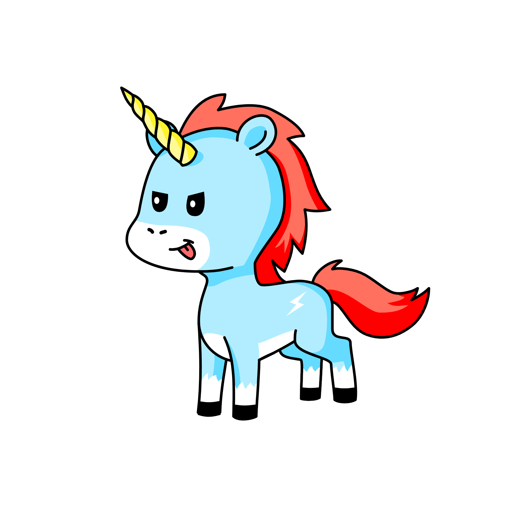 Prince NicStic, the unicorn