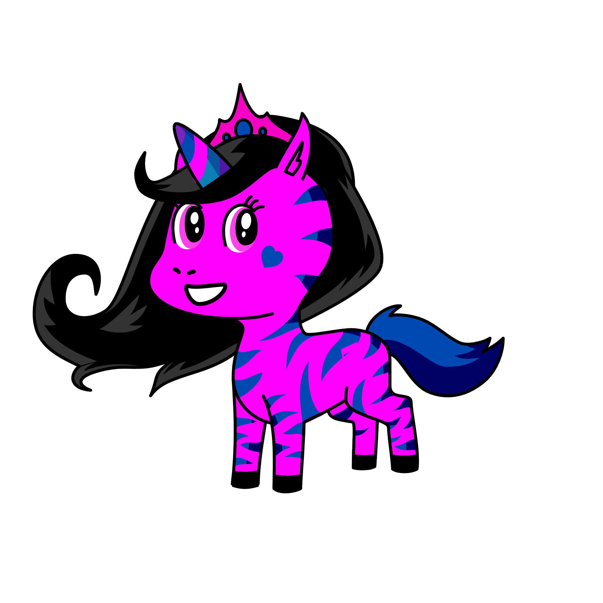 PINKY, the unicorn
