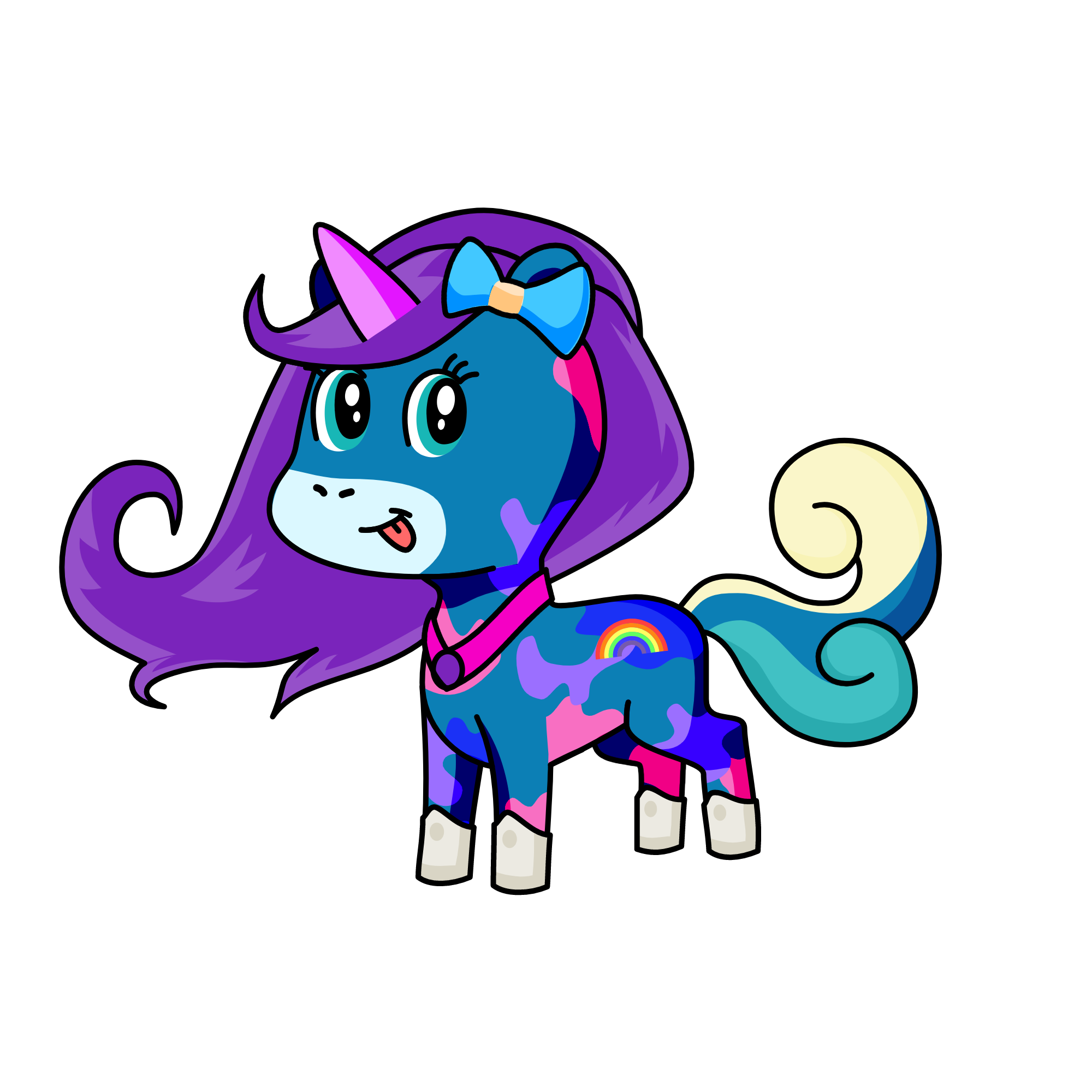 confy, the unicorn