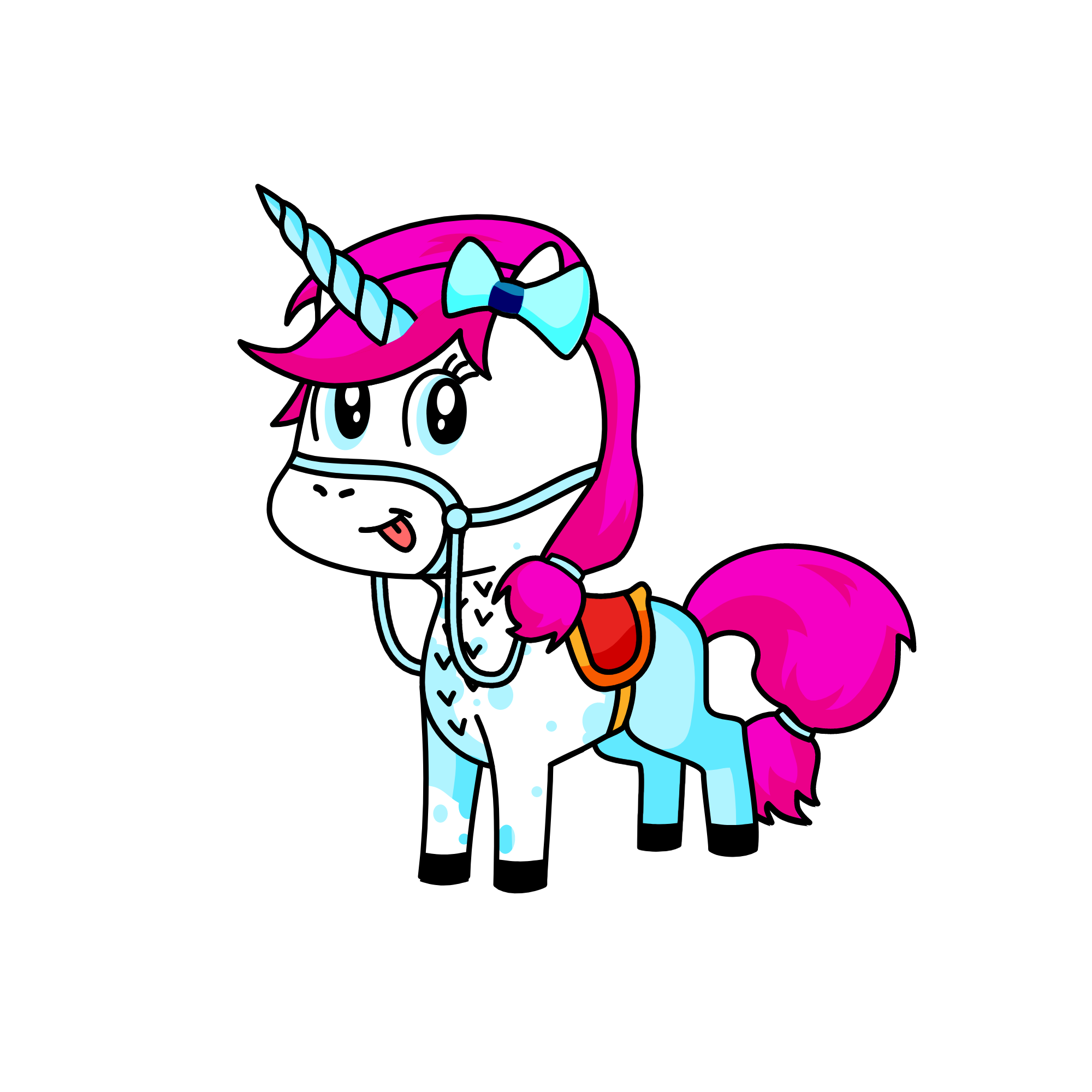 Luna, the unicorn
