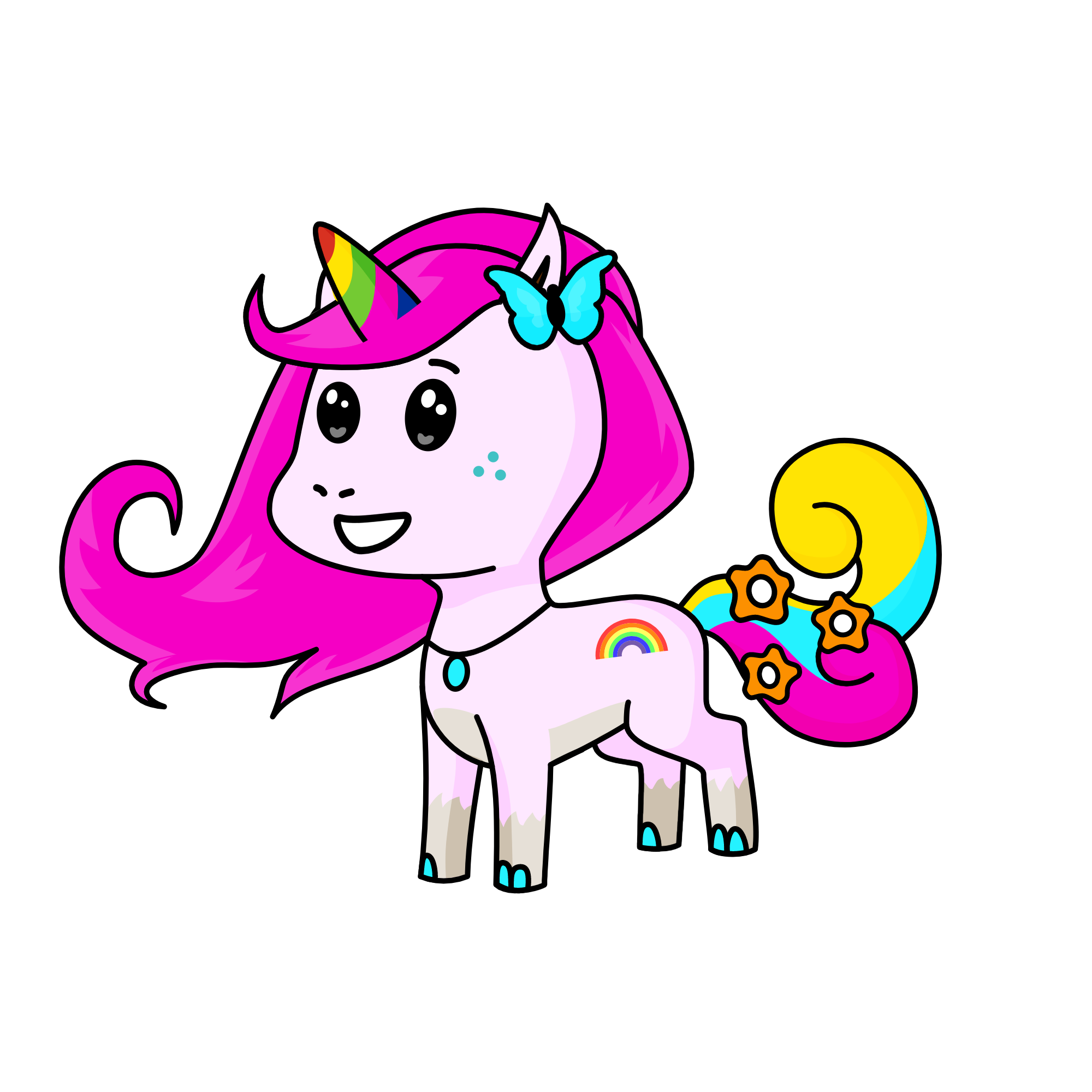 bella, the unicorn