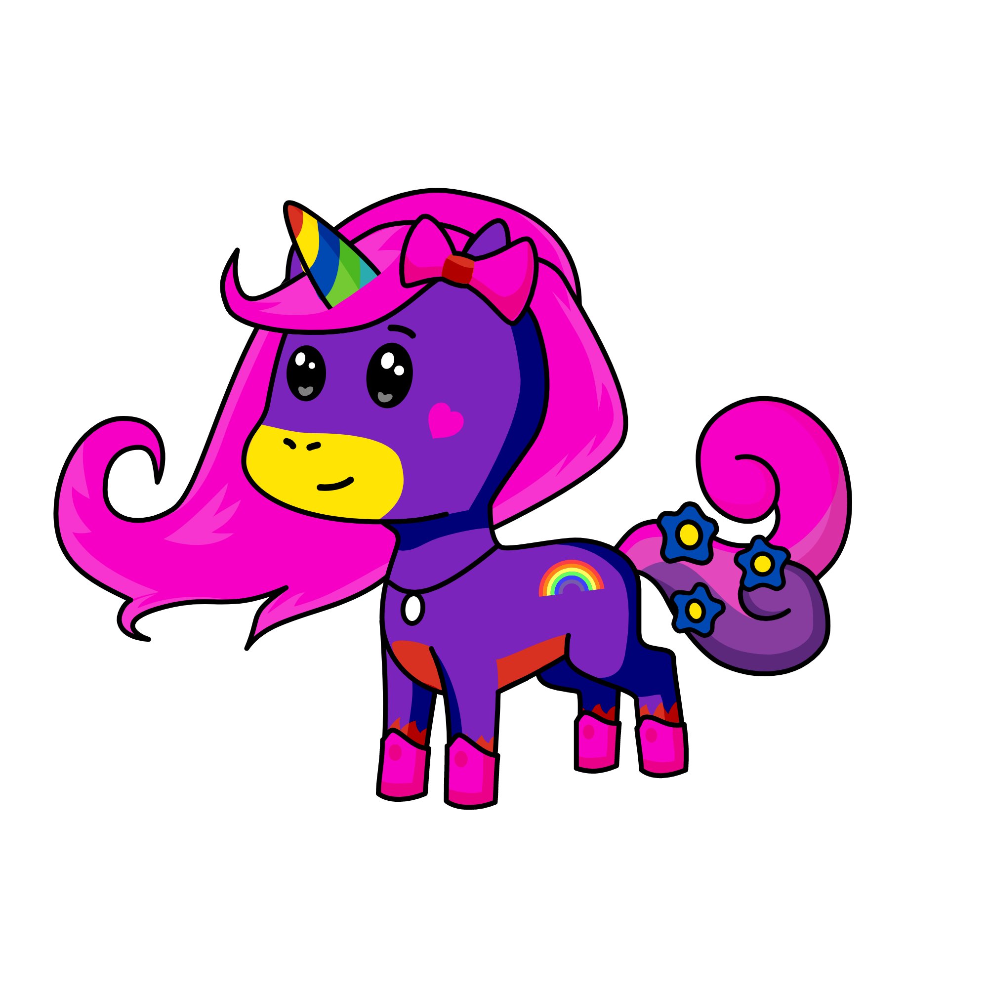 Mini, the unicorn