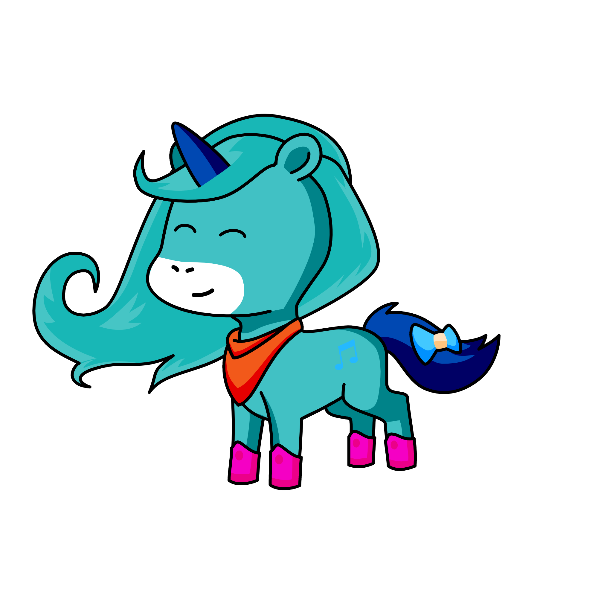 Poly, the unicorn