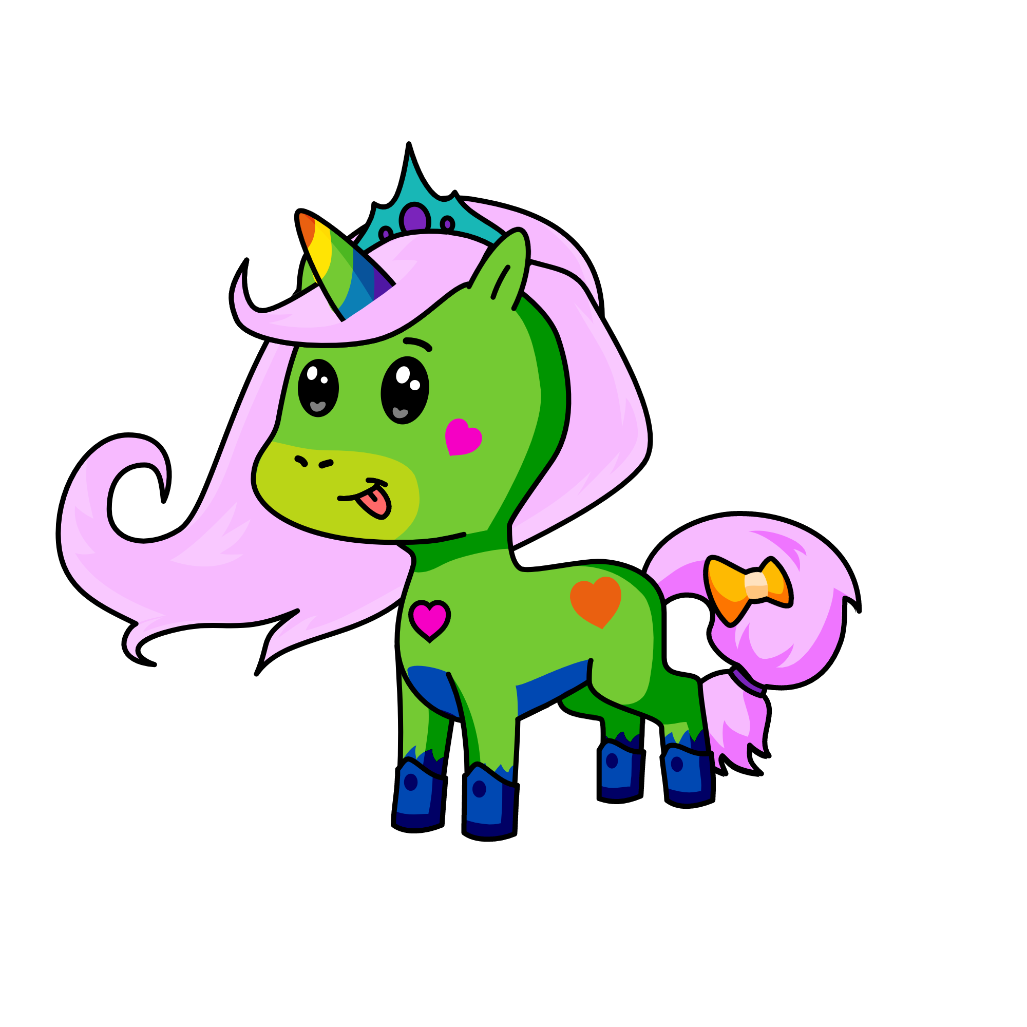 DIANA, the unicorn