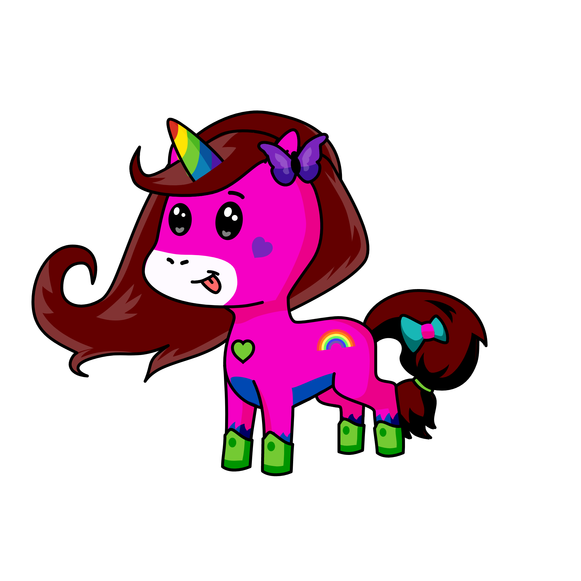 POPY, the unicorn