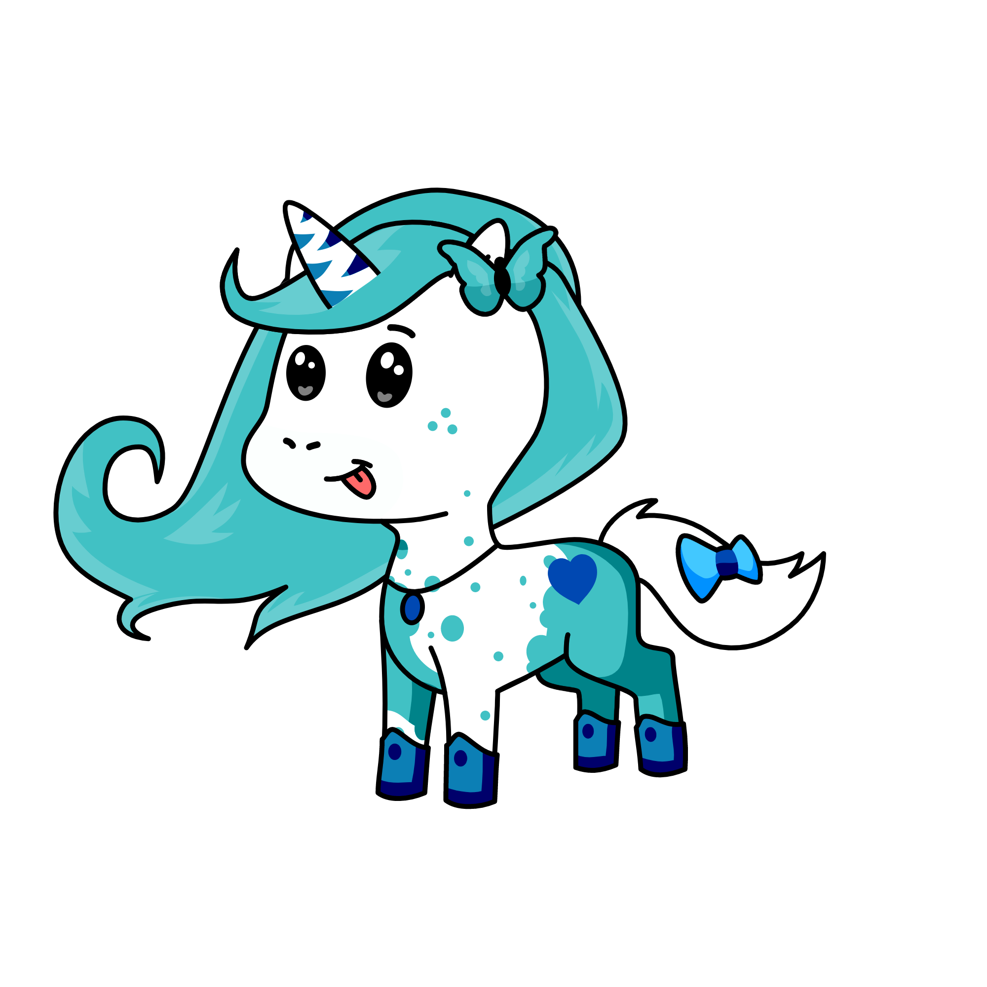 QEUEN OF ICE, the unicorn