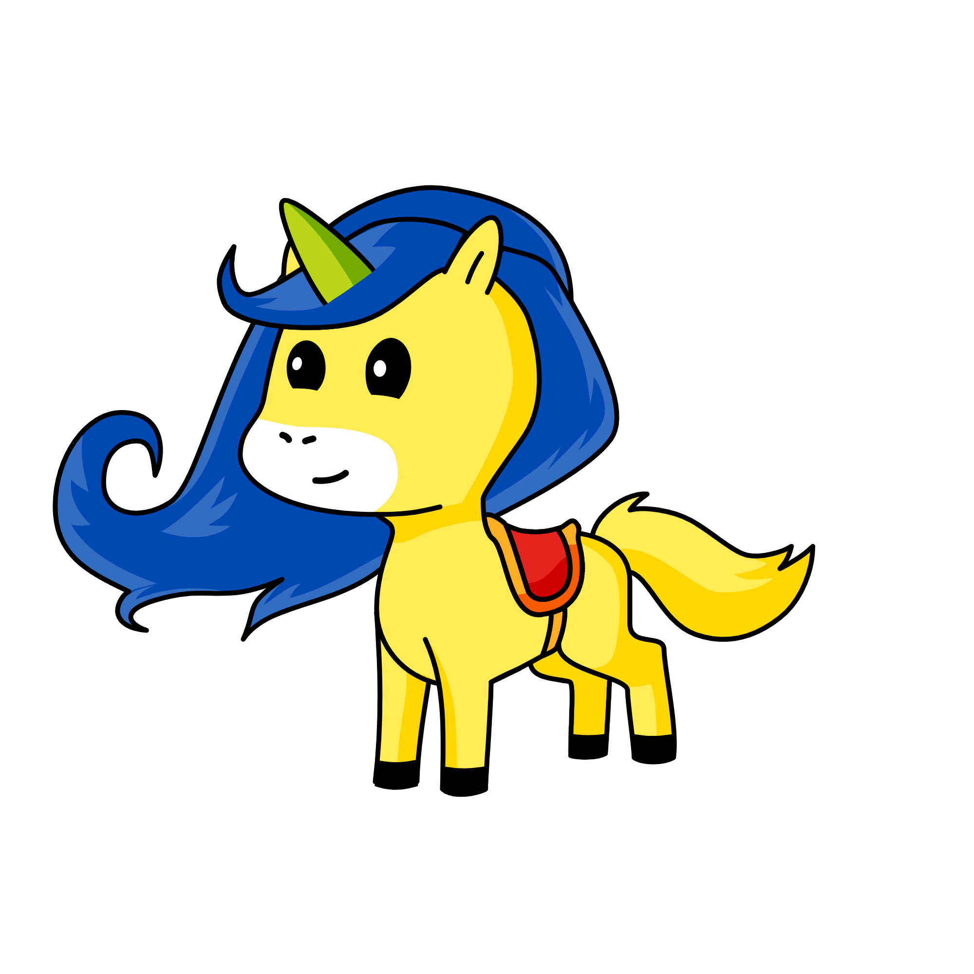 SUPER- HERO, the unicorn