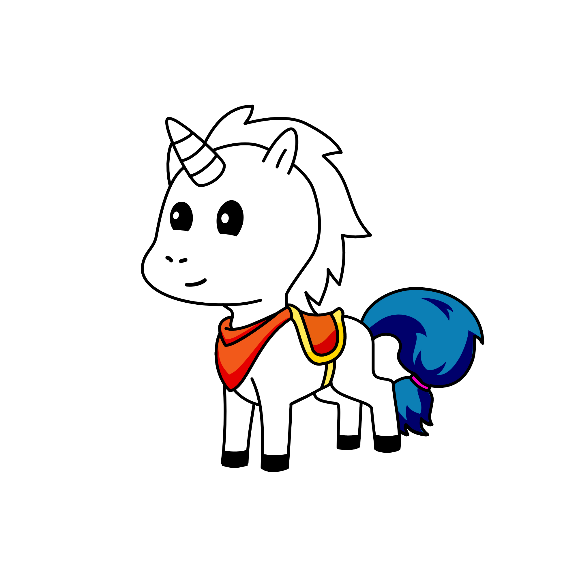 SUPER HERO, the unicorn