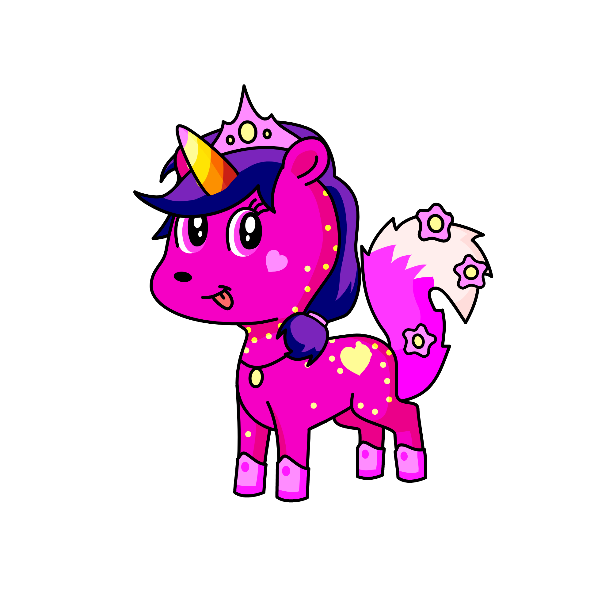 Elexa, the unicorn
