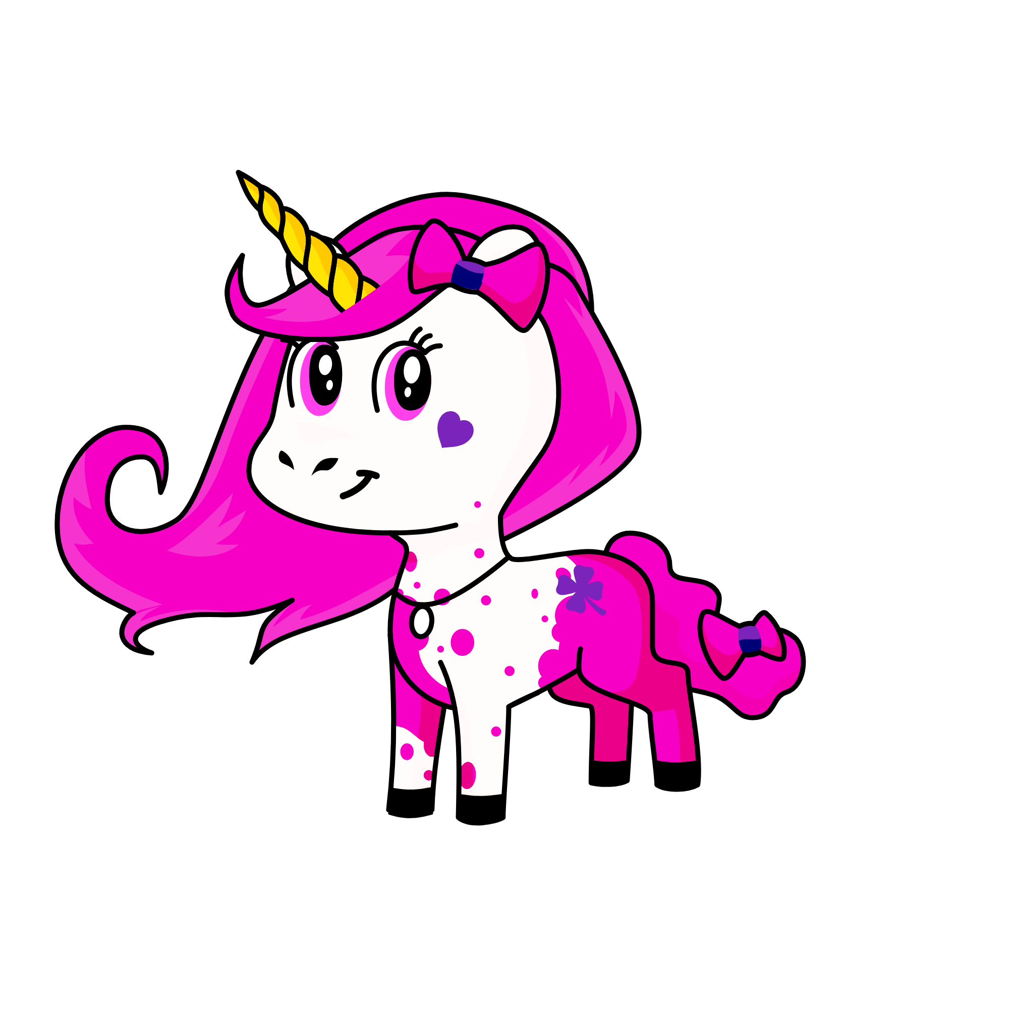 Midnight, the unicorn